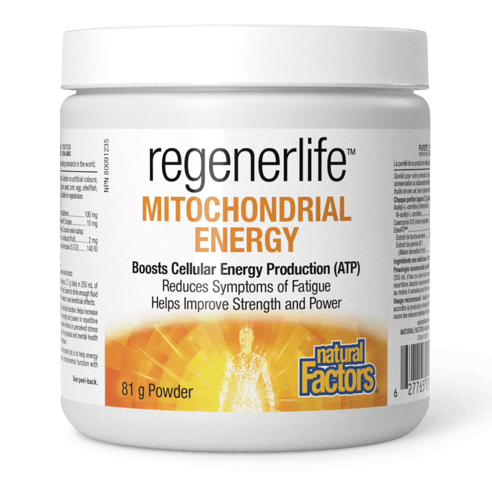 Natural Factors - RegenerLife Mitochondrial Energy Powder