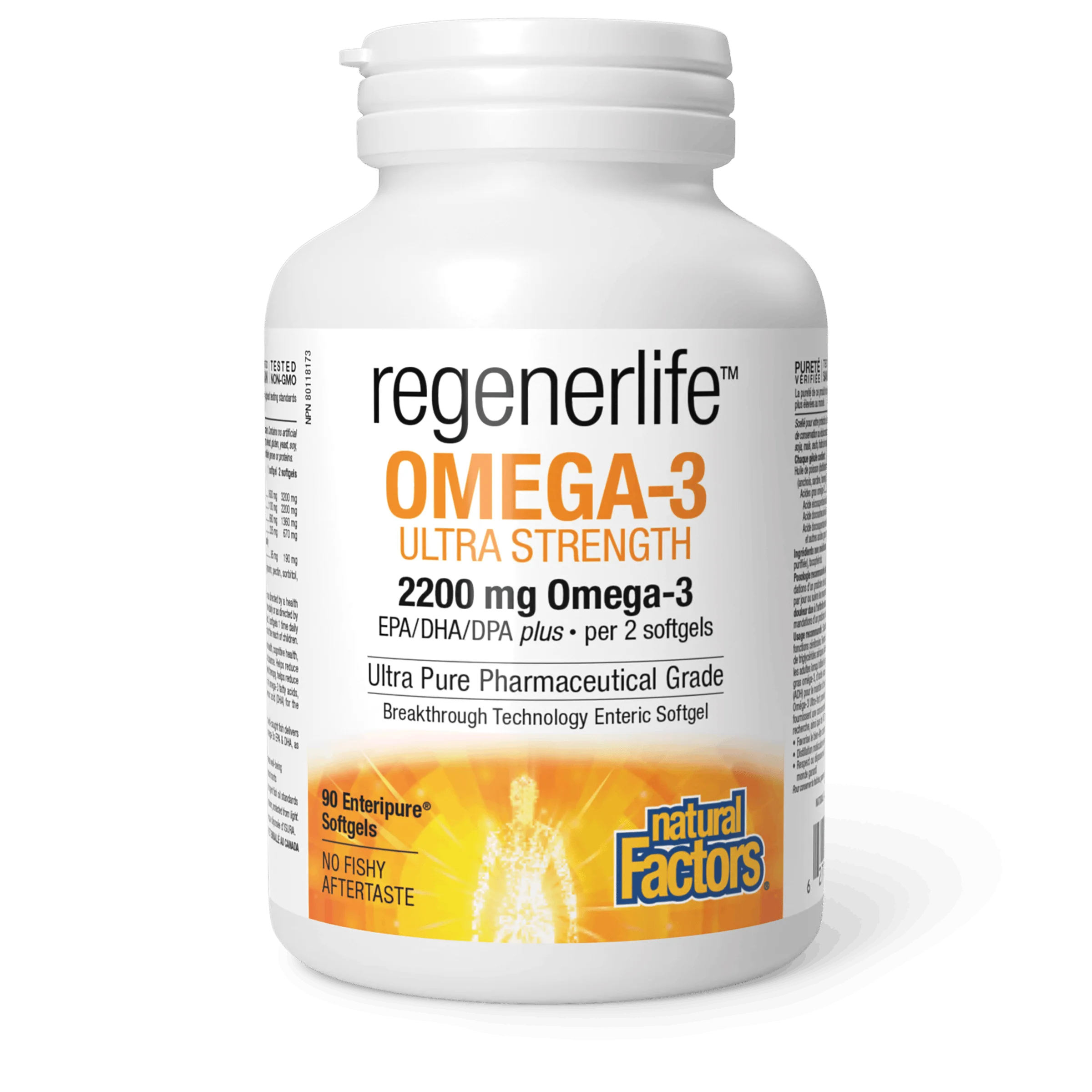 Natural Factors - RegenerLife Omega-3 Ultra Strength