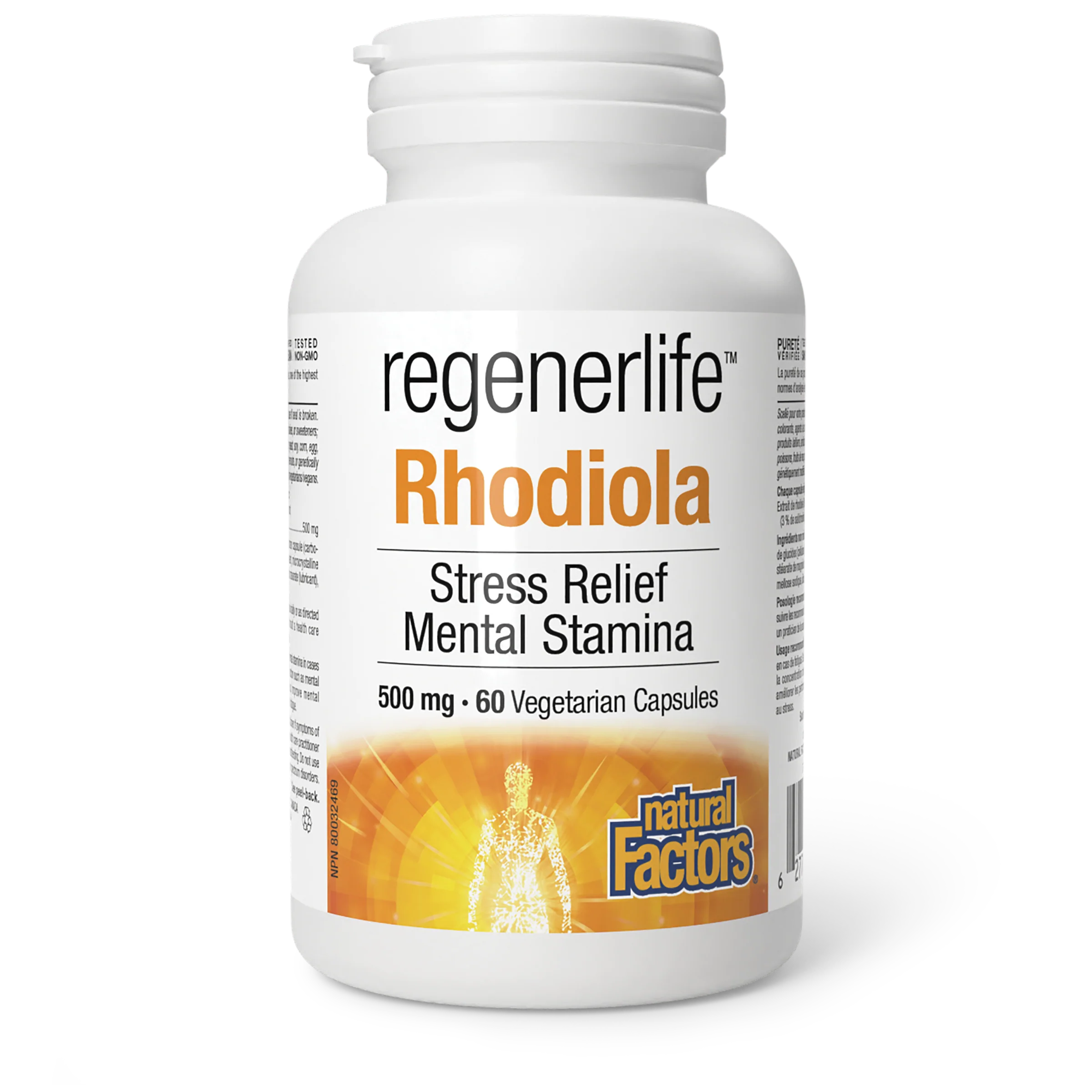 Natural Factors - RegenerLife Rhodiola