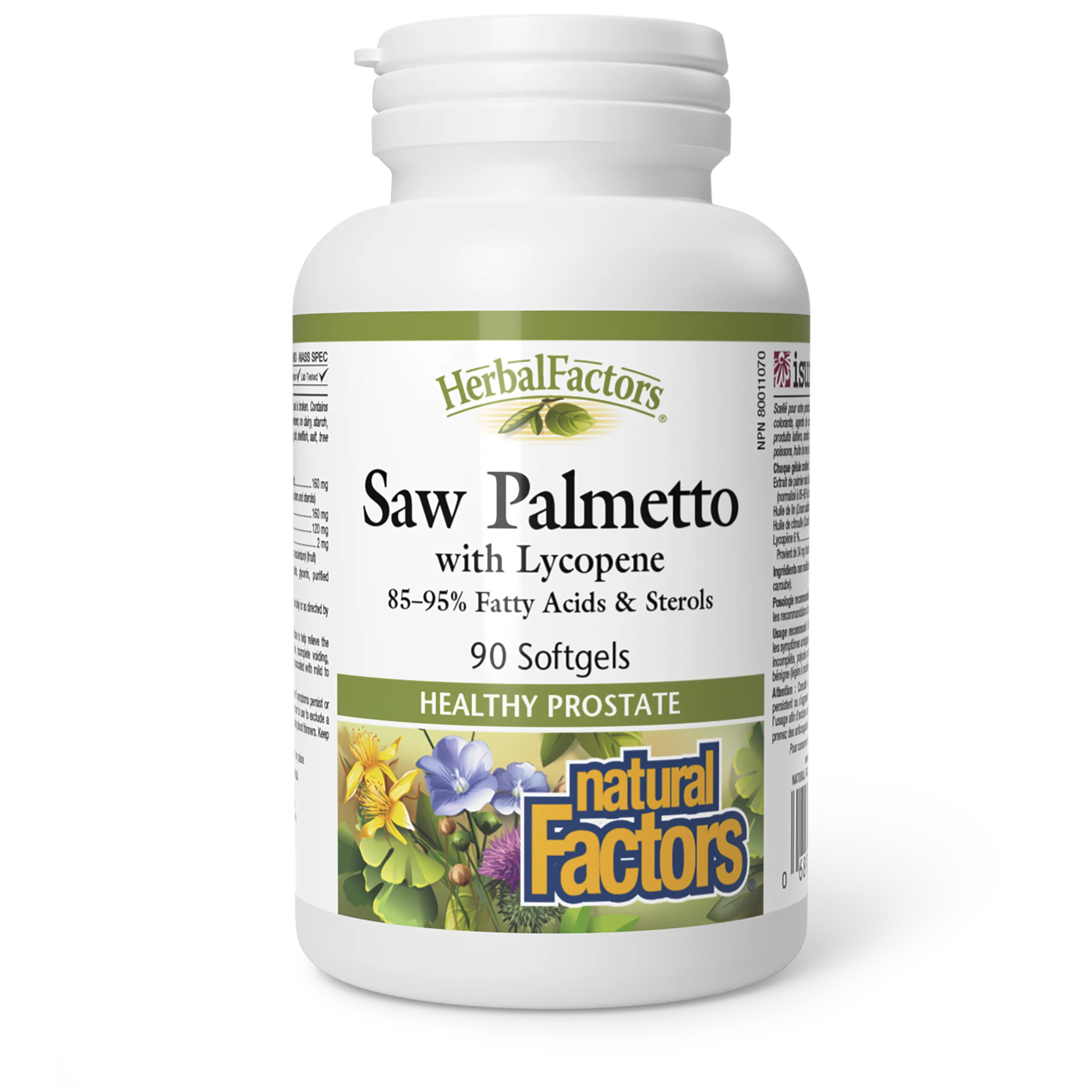 Natural Factors - Saw Palmetto with Lycopene