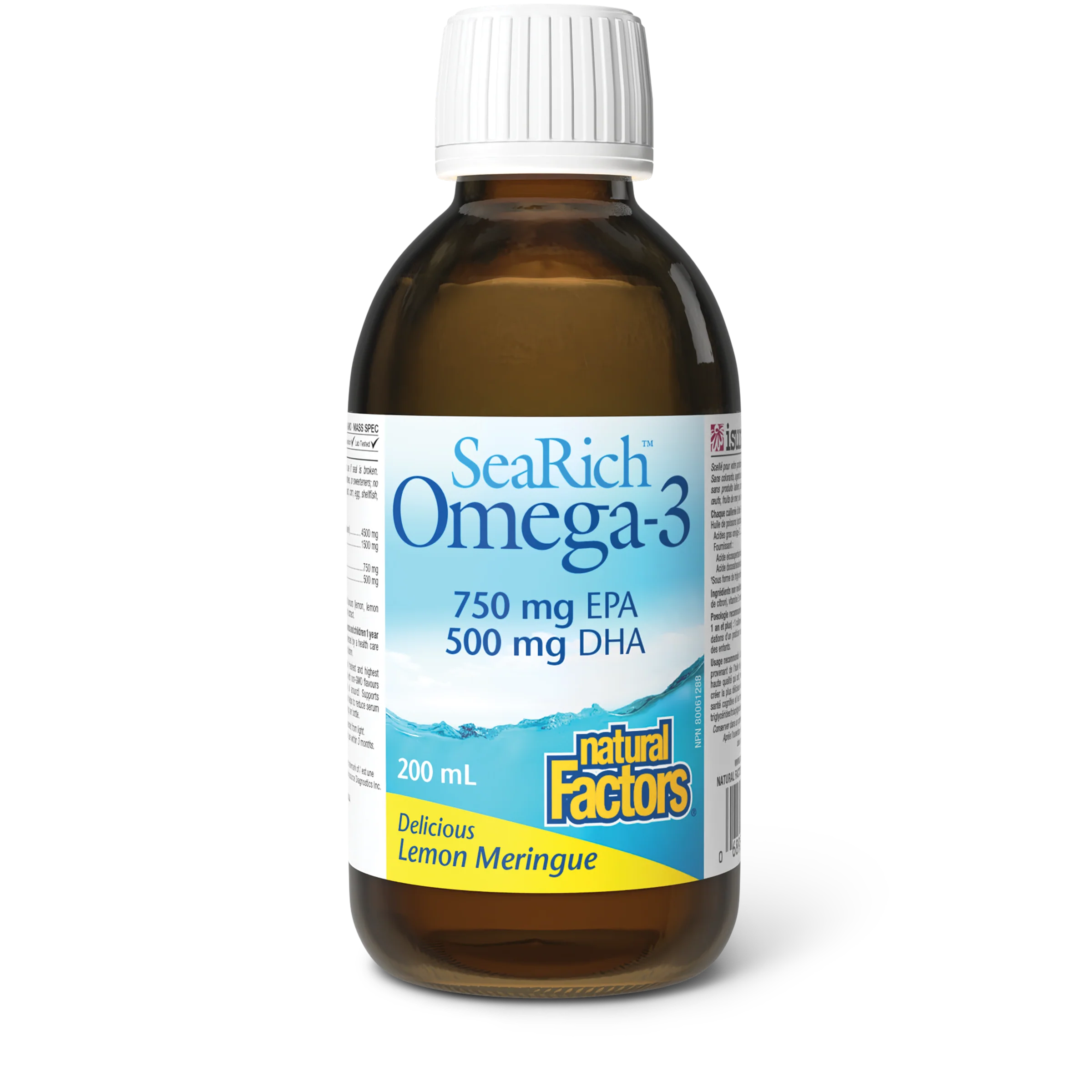 Natural Factors - SeaRich Omega-3 - Lemon Meringue