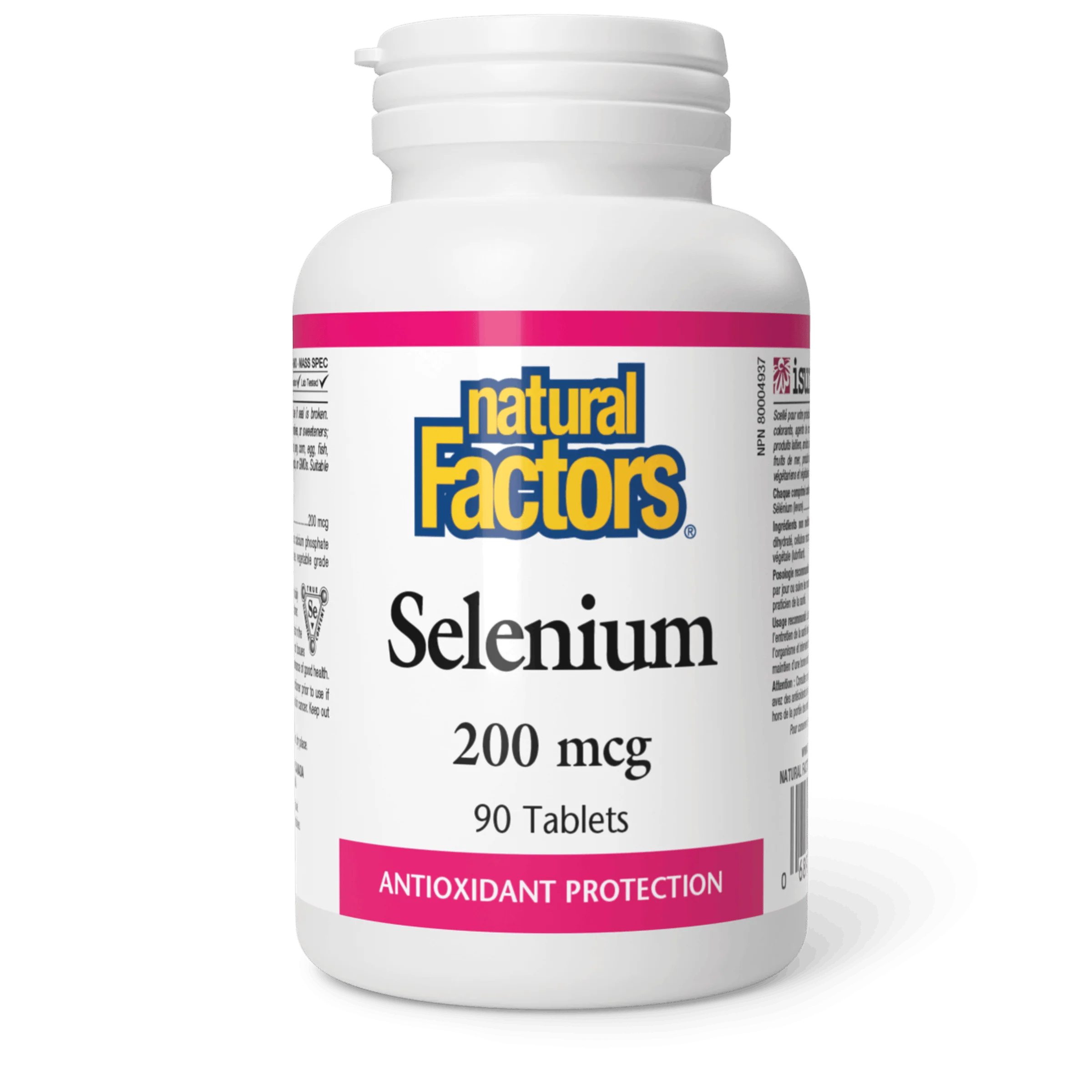 Natural Factors - Selenium - 200 mcg**