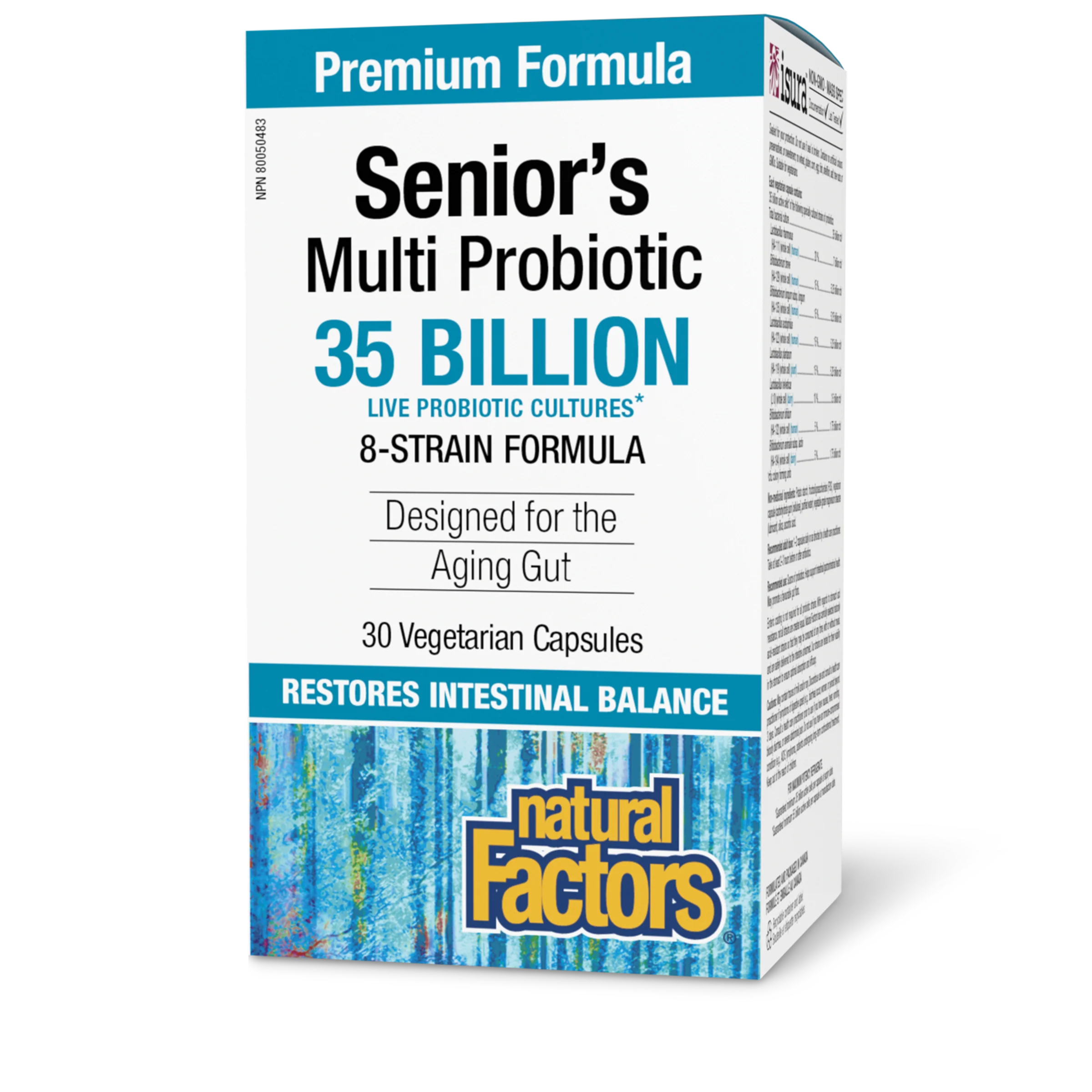 Natural Factors - Senior's Multi Probiotic
