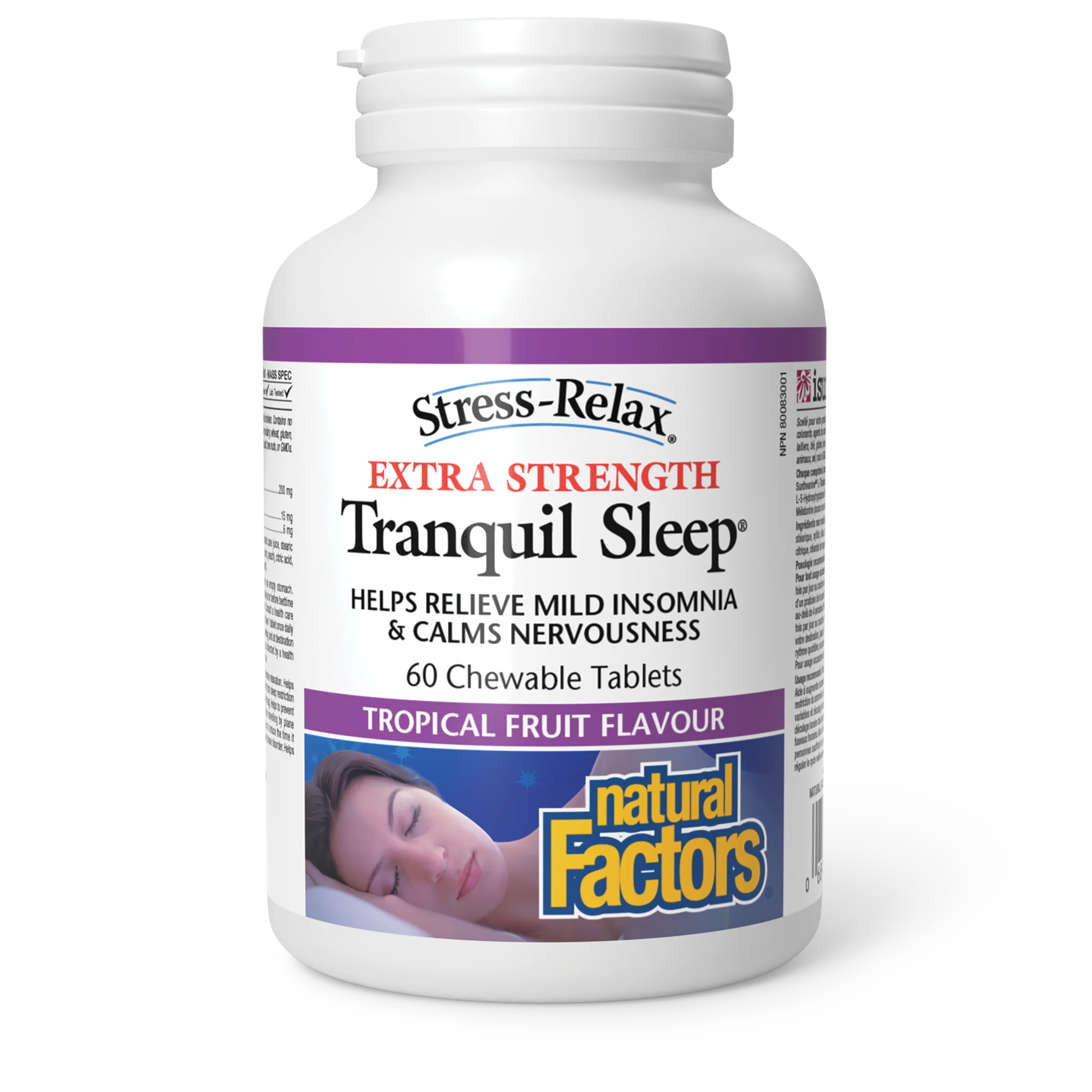 Natural Factors - Stress-Relax Extra Strength Tranquil Sleep - Image 2