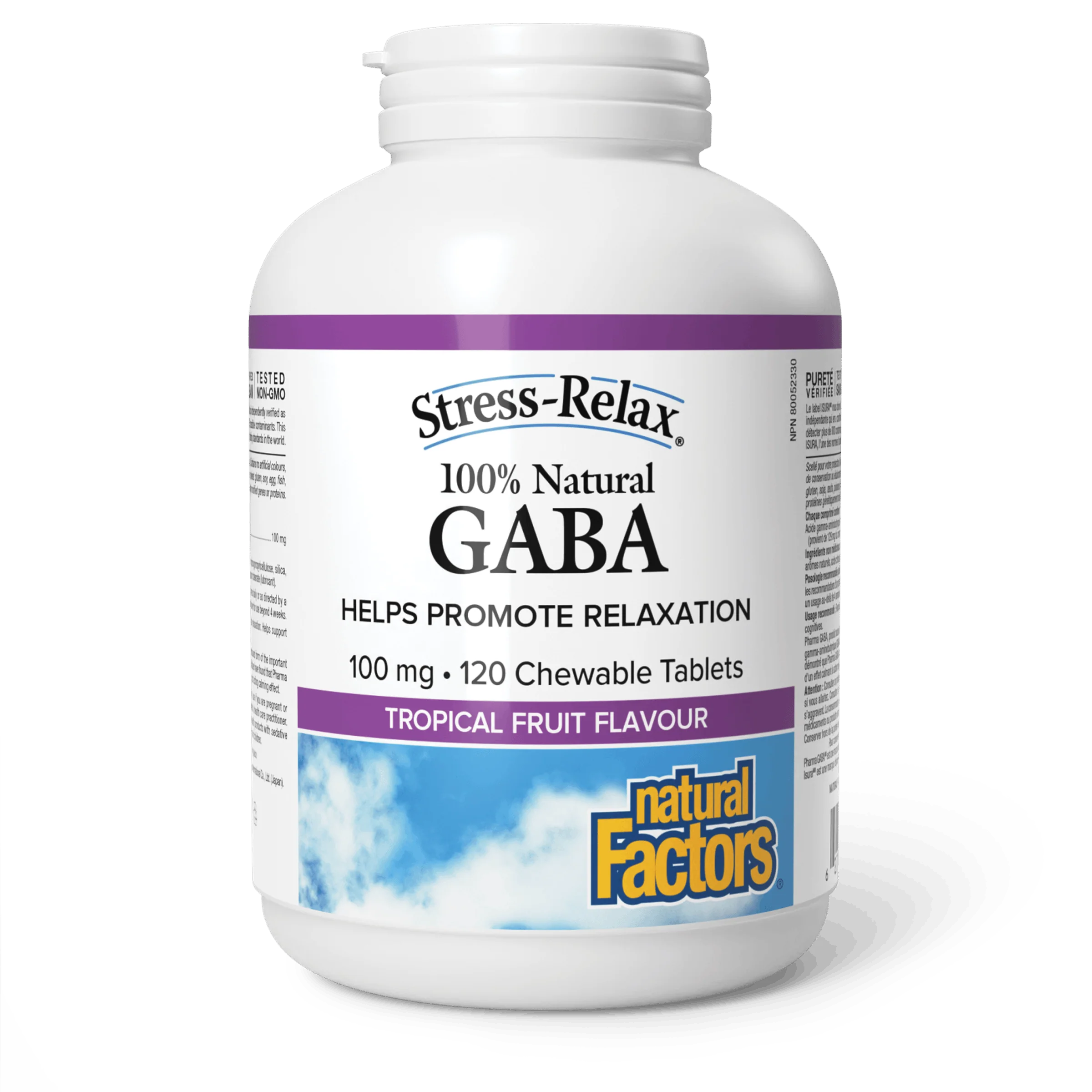 Natural Factors - Stress-Relax GABA 100mg