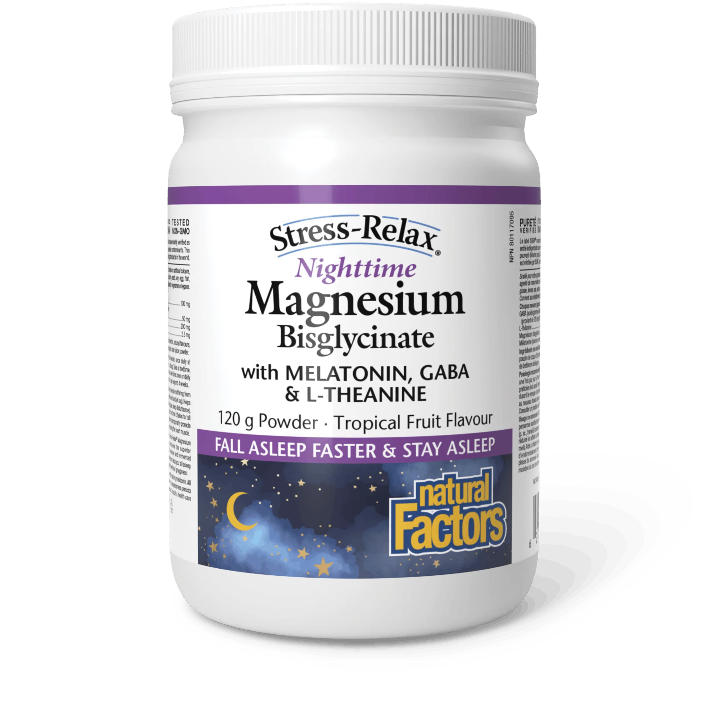 Natural Factors - Stress-Relax Nighttime Magnesium Bisglycinate