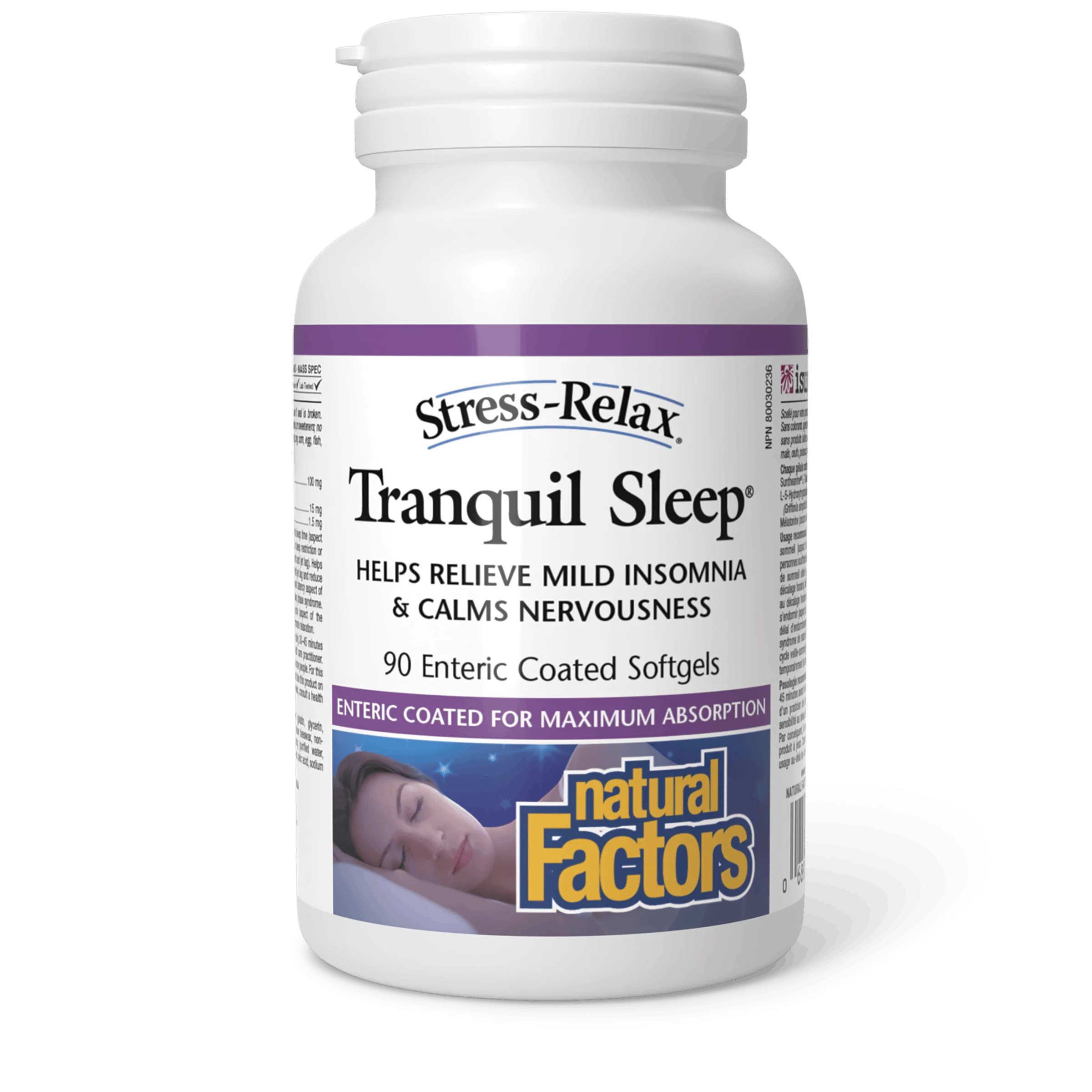 Natural Factors - Stress-Relax Tranquil Sleep - Image 2