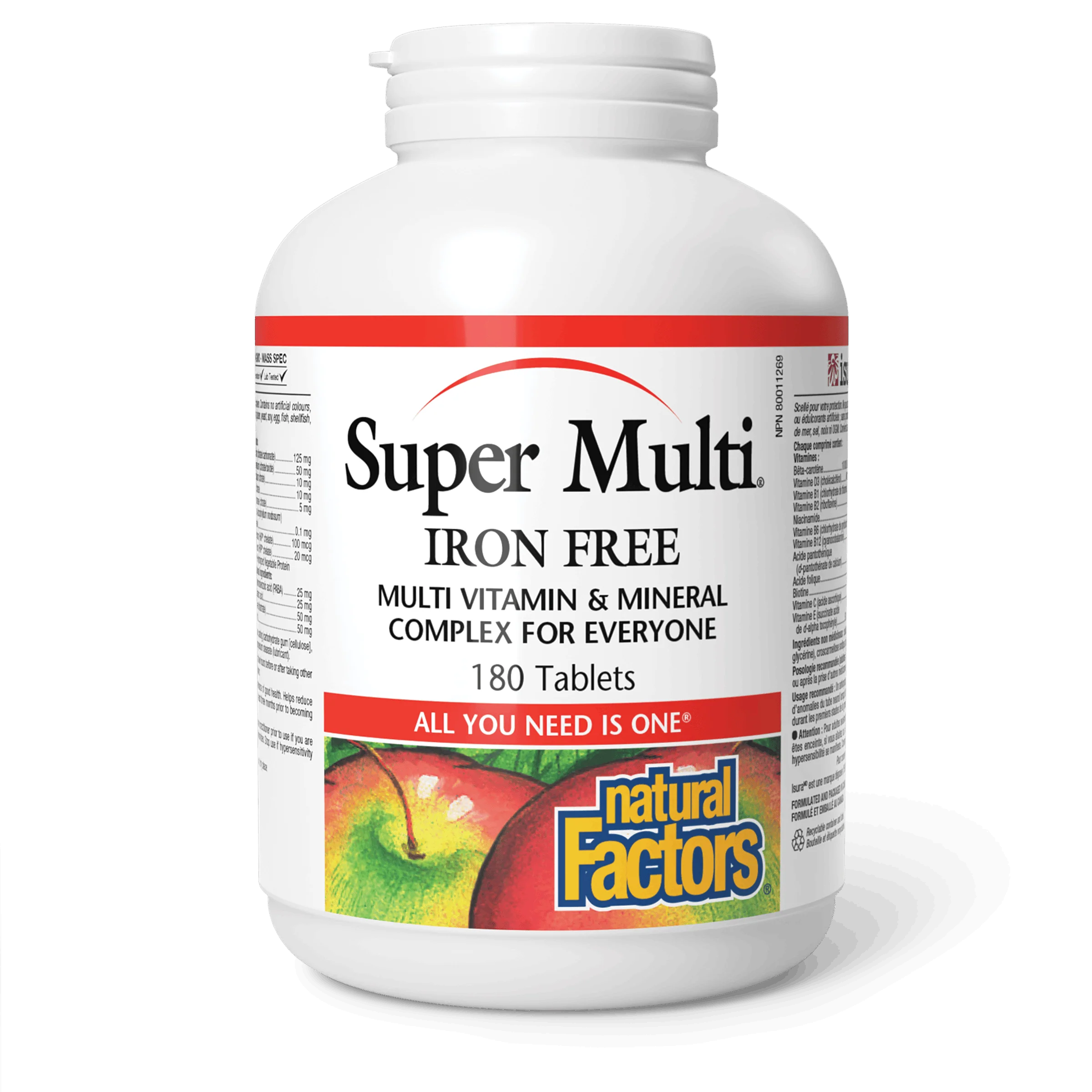 Natural Factors - Super Multi Iron Free