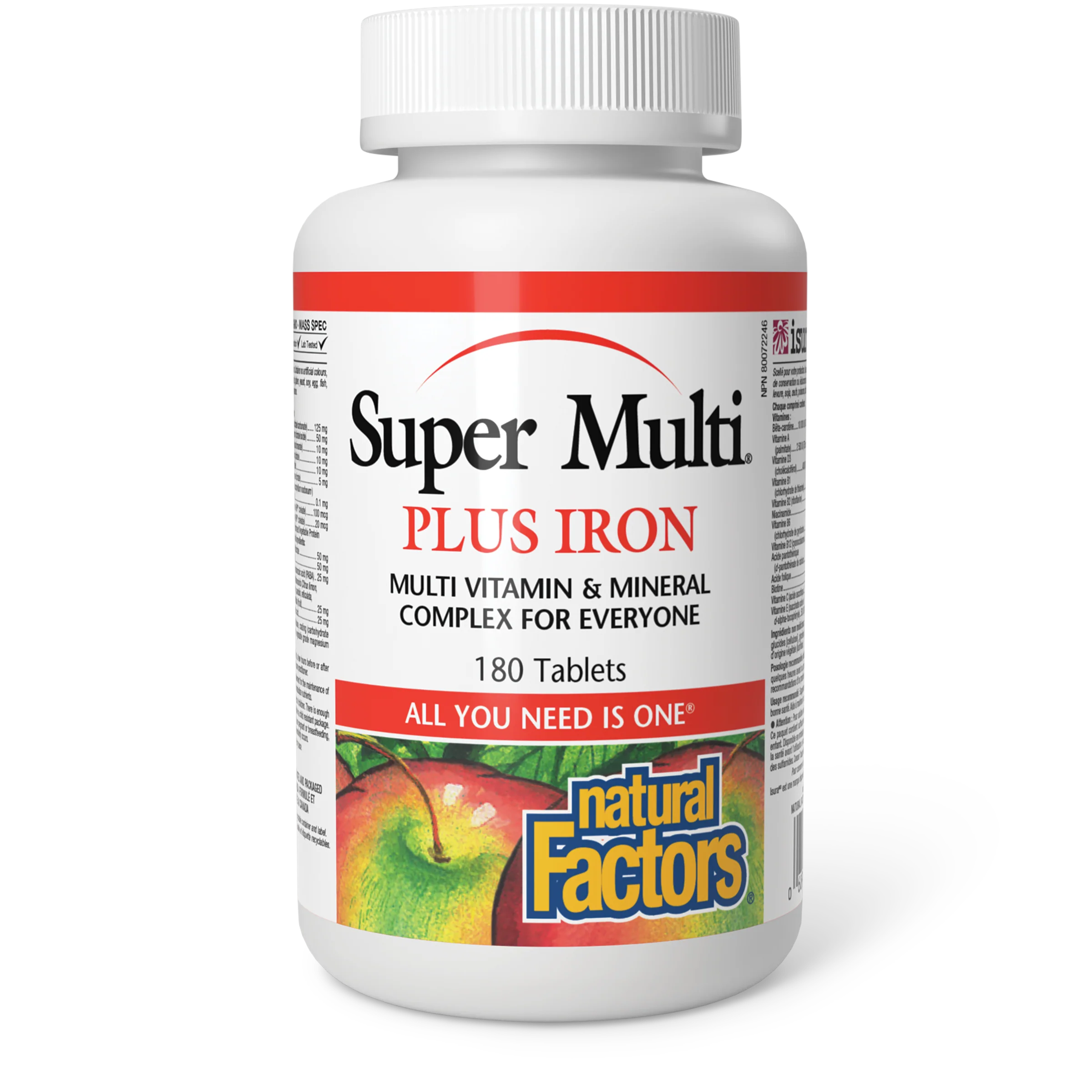 Natural Factors - Super Multi Plus Iron