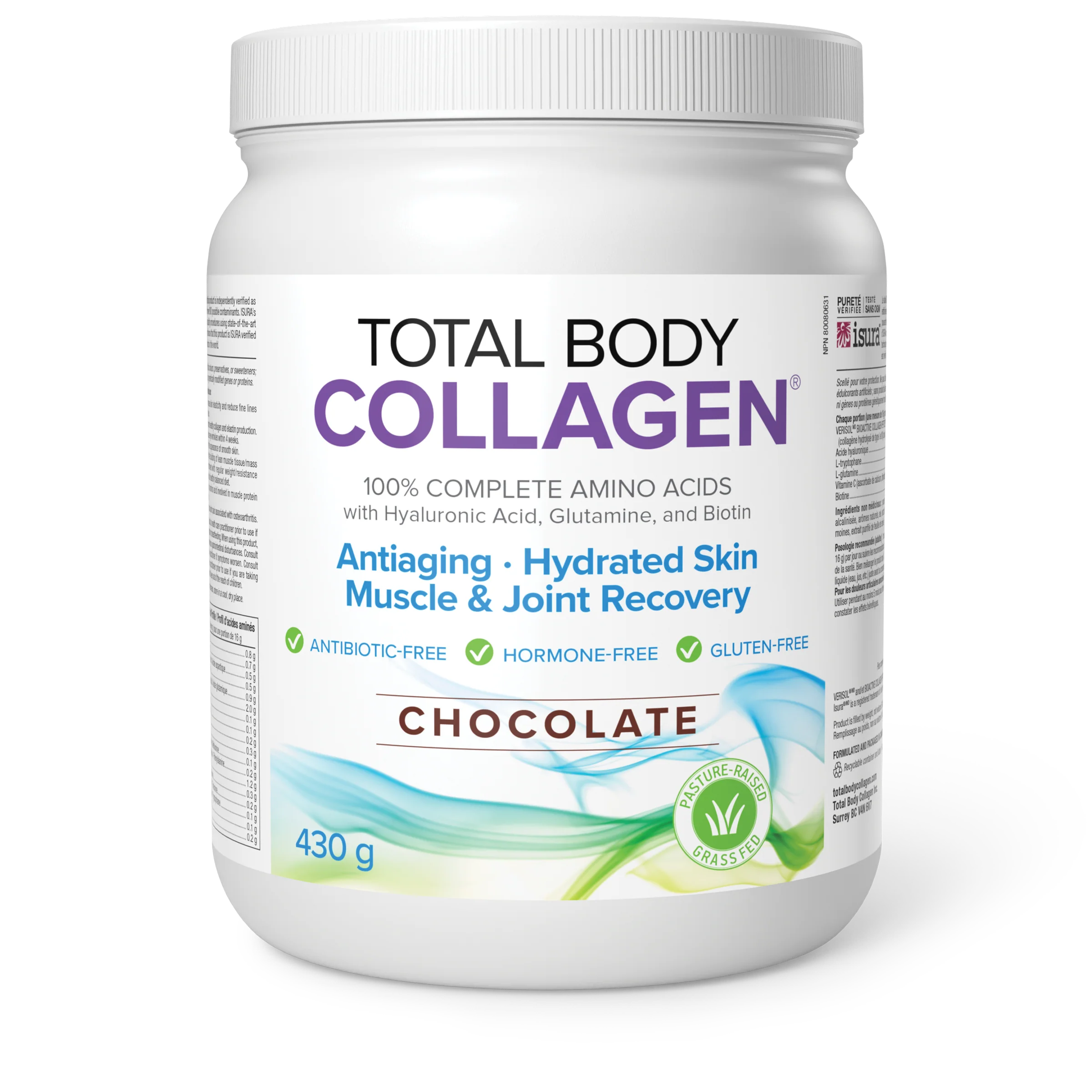 Natural Factors - Total Body Collagen Powder - Chocolate