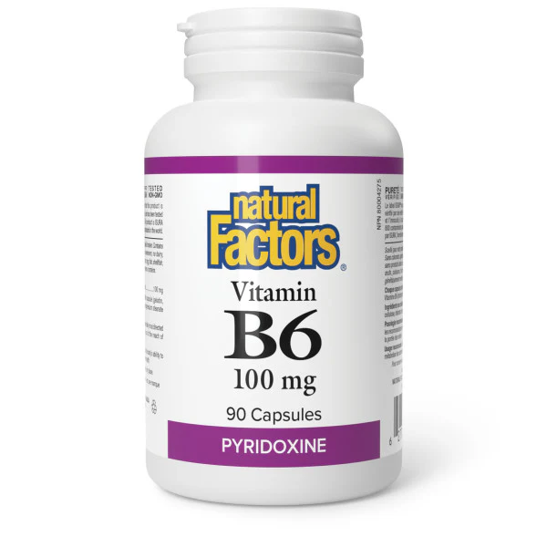 Natural Factors - Vitamin B6 - 100 mg