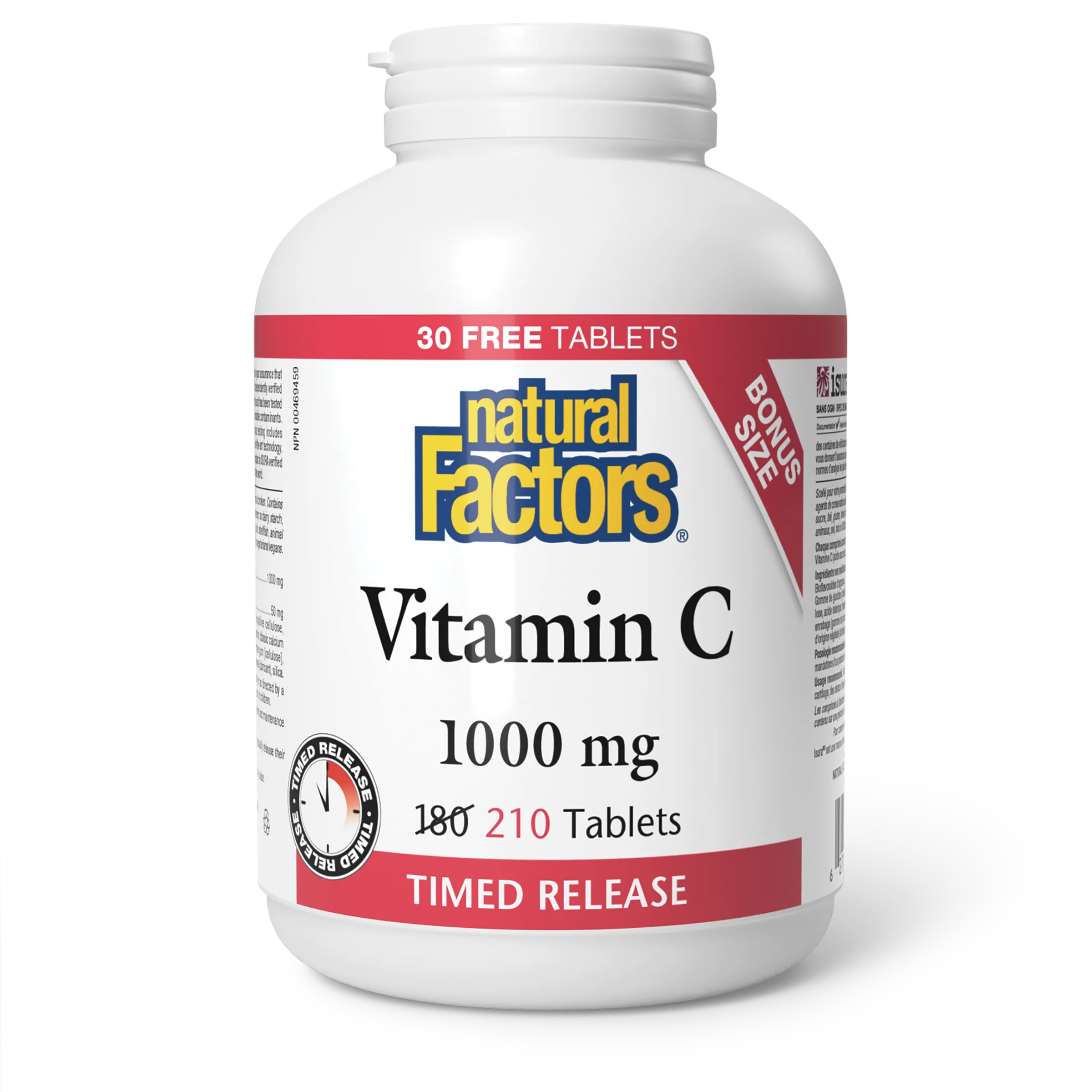 Natural Factors - Vitamin C 1000 mg - Time Release - Bonus Size - Image 2