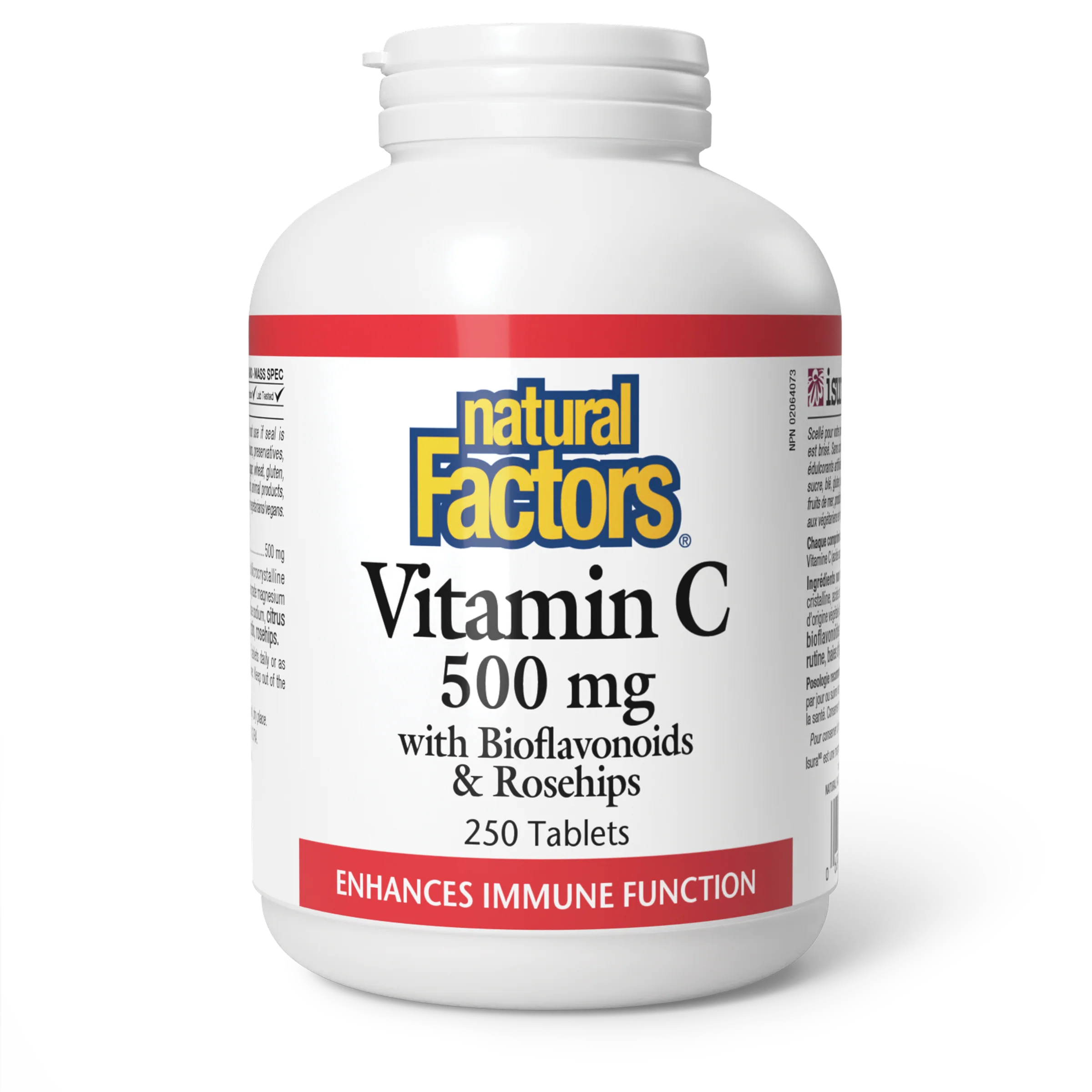 Natural Factors - Vitamin C - 500 mg - Image 3
