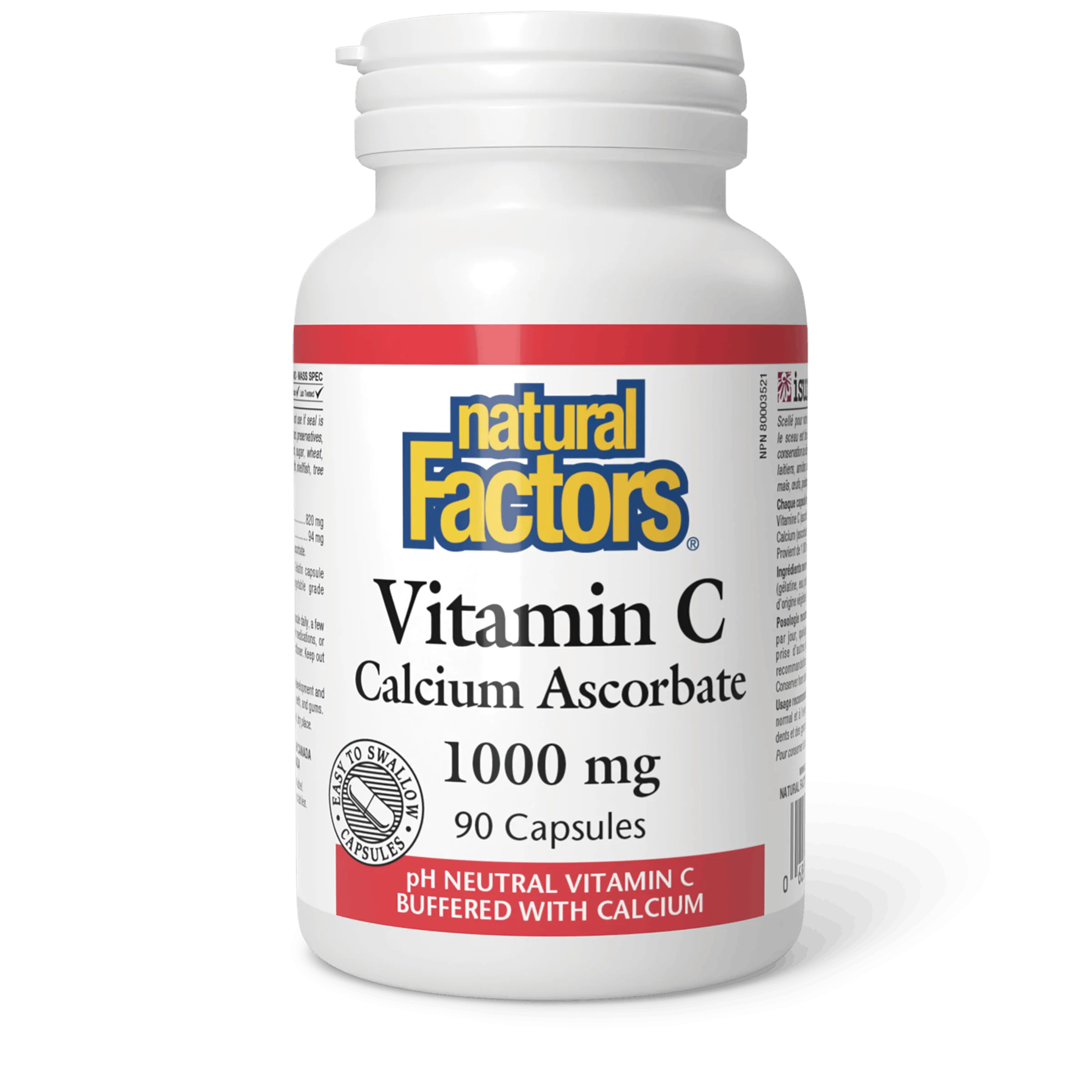 Natural Factors - Vitamin C Calcium Ascorbate - 1000 mg - Image 3