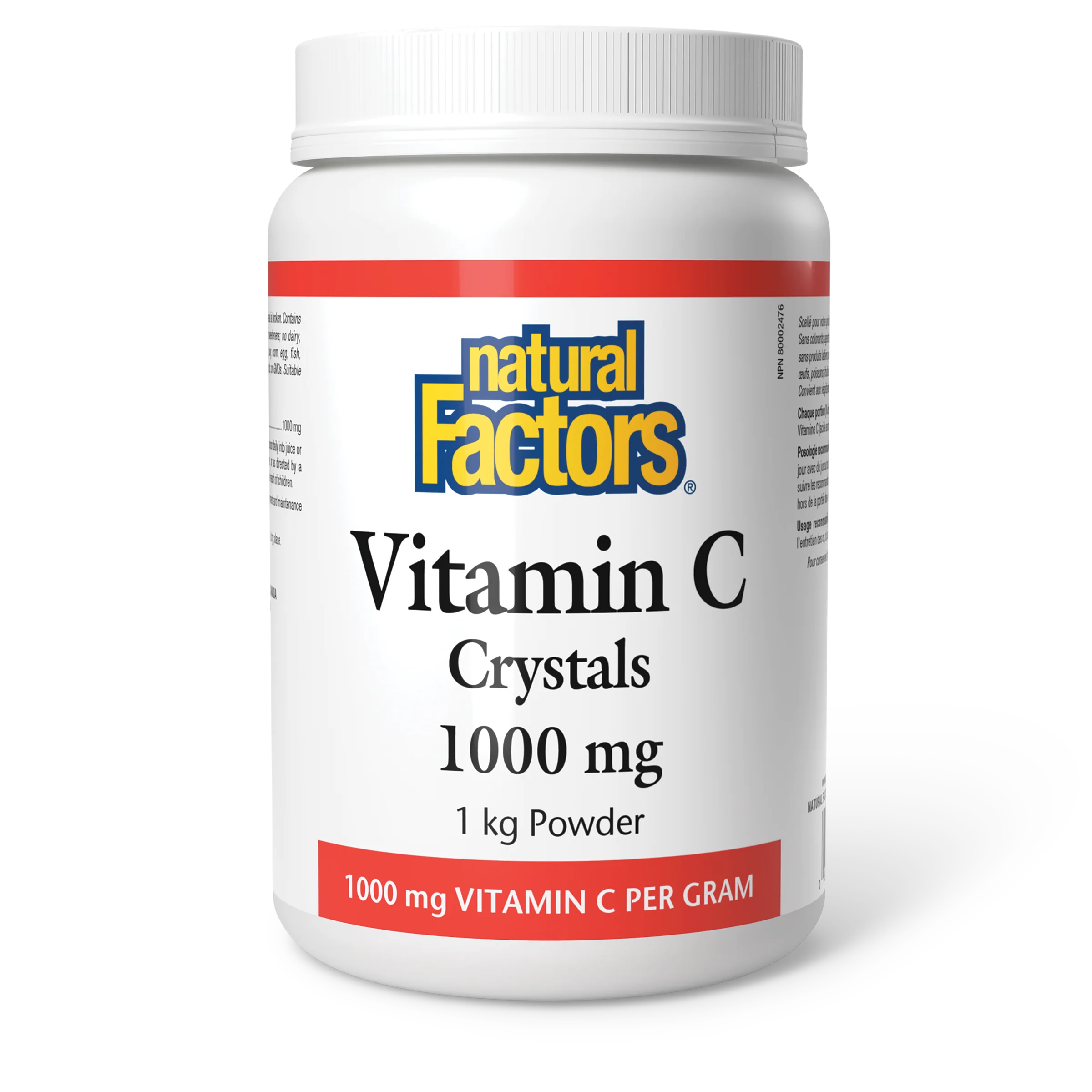 Natural Factors - Vitamin C Crystals - 1000 mg