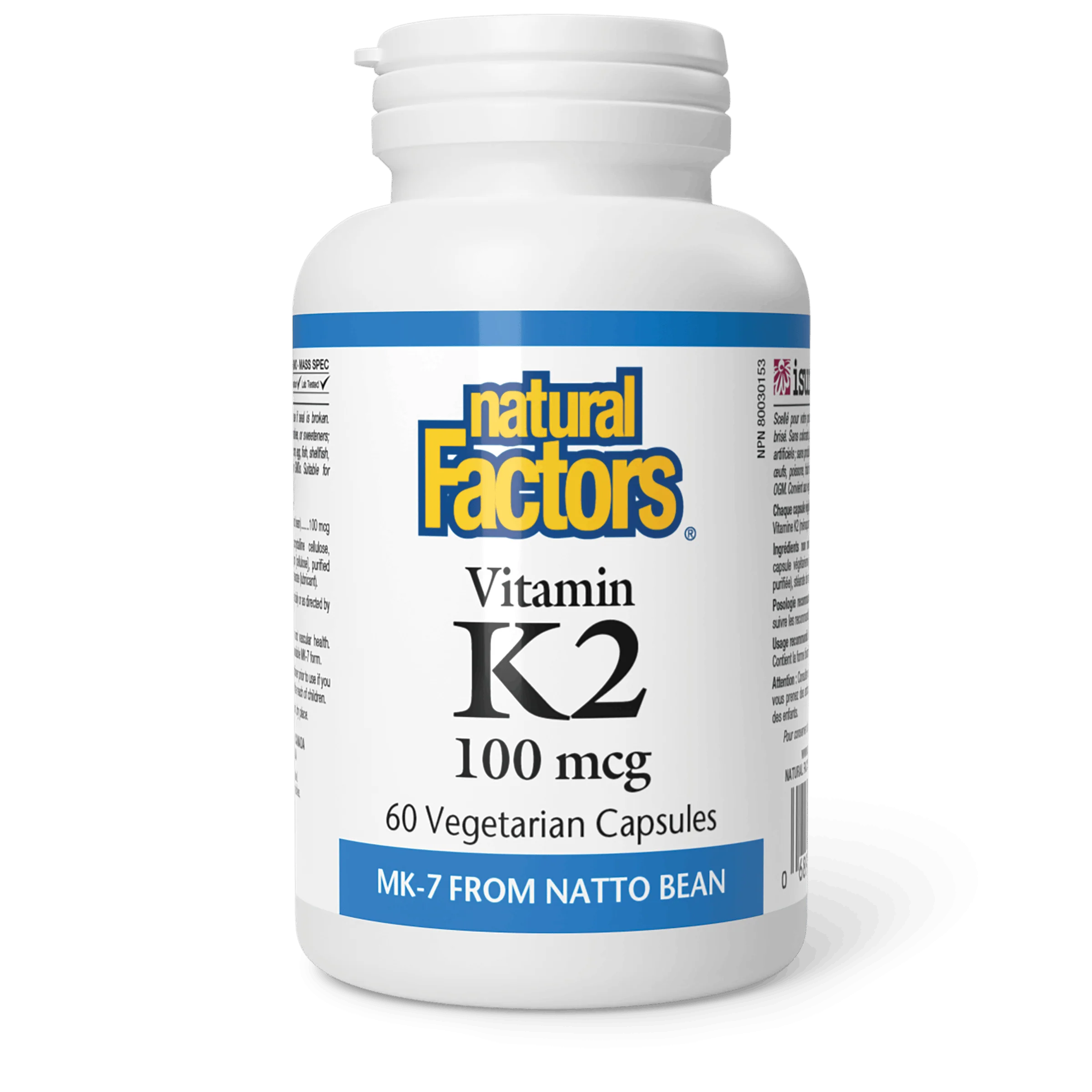 Natural Factors - Vitamin K2 100 mcg