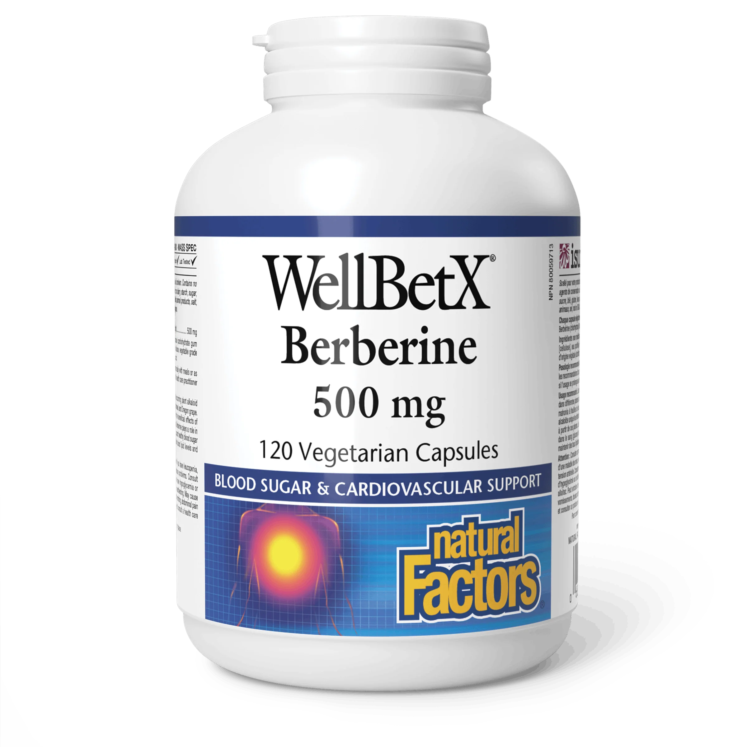 Natural Factors - WellBetX Berberine - 500 mg