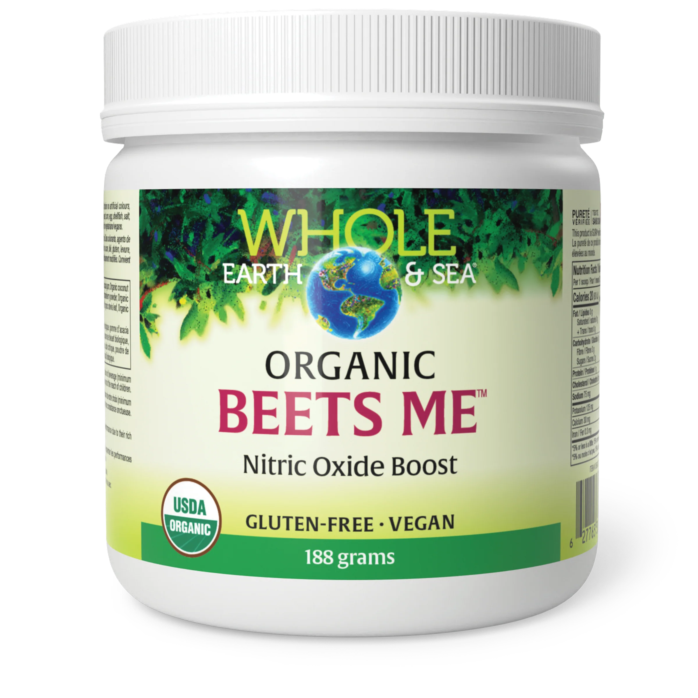 Natural Factors - Whole Earth & Sea Beets Me Power-Up Mixer