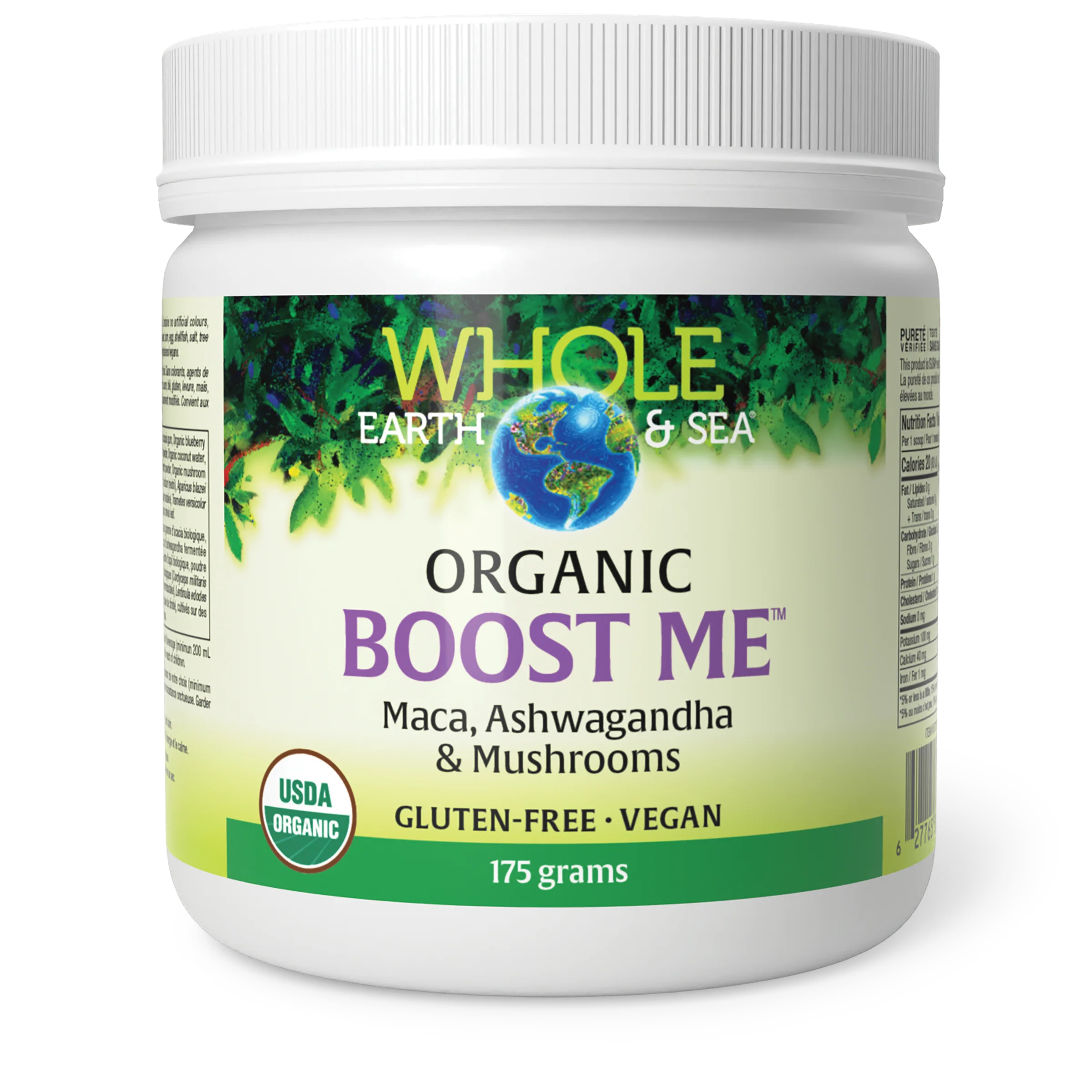 Natural Factors - Whole Earth & Sea Boost Me Power-Up Mixer