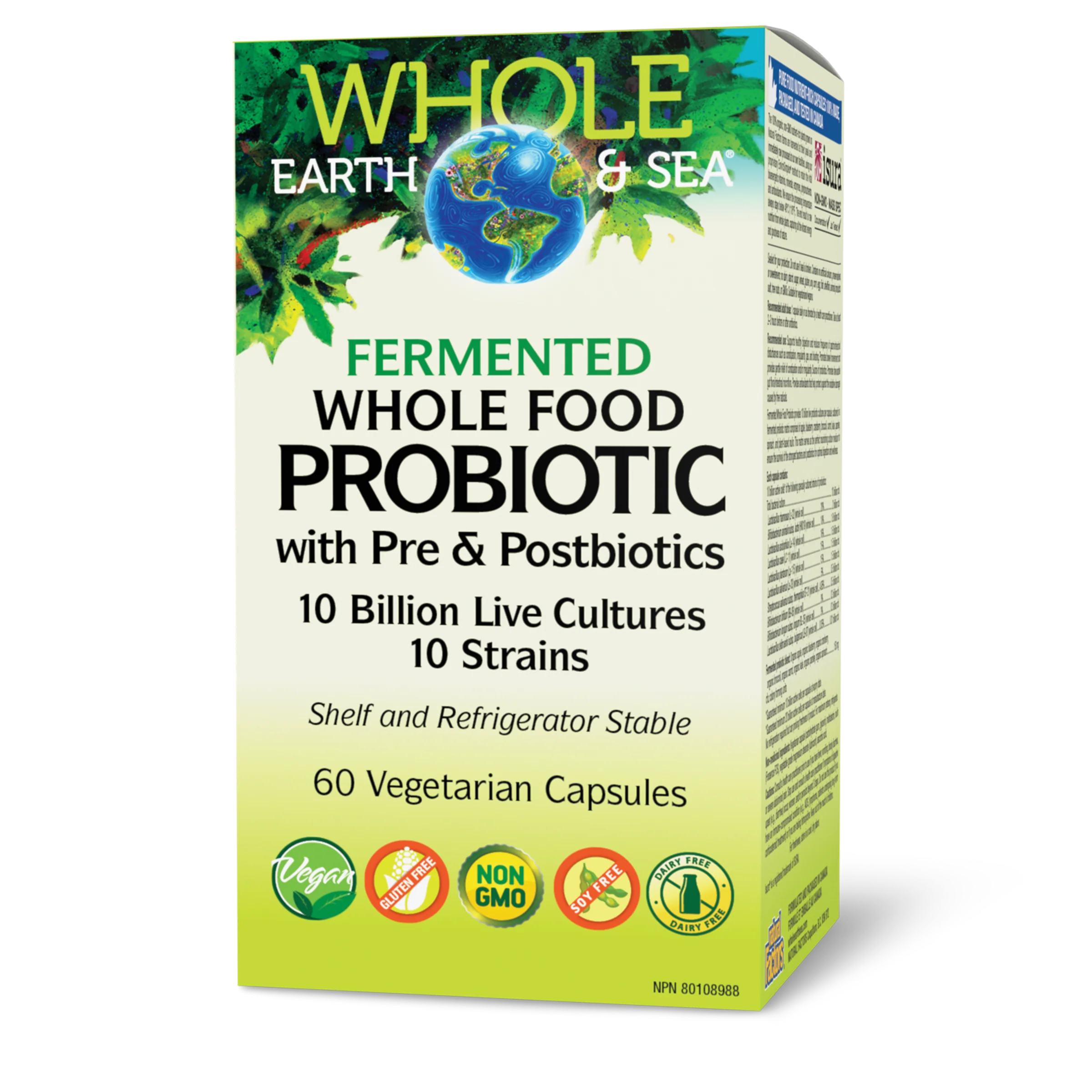 Natural Factors - Whole Earth & Sea Fermented Whole Food Probiotic