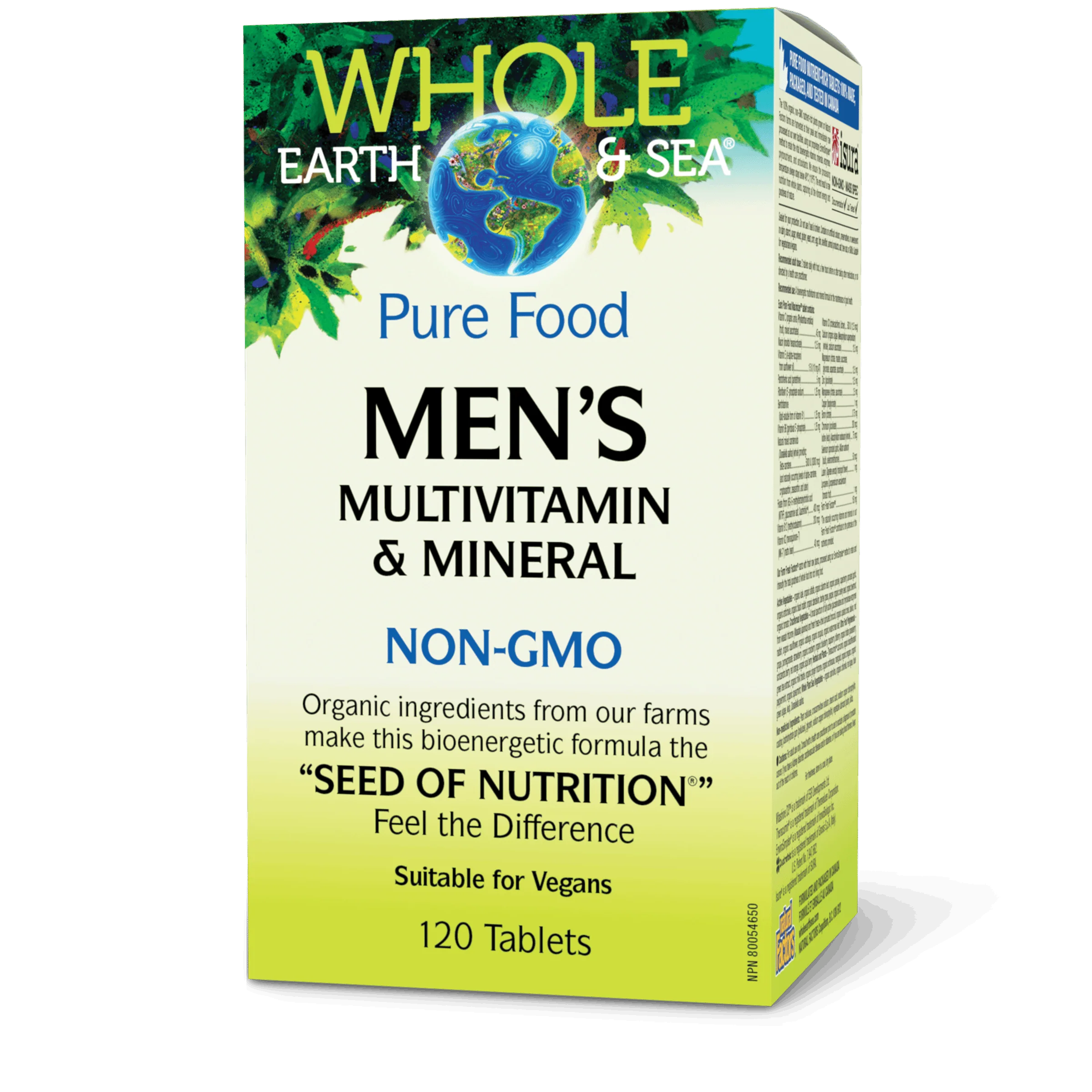 Natural Factors - Whole Earth & Sea Men's Multivitamin & Mineral - Image 2