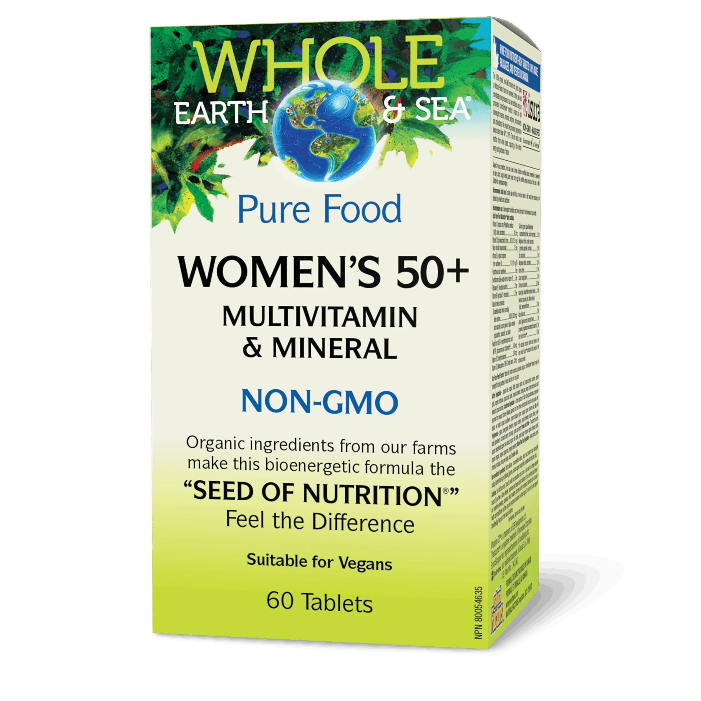 Natural Factors - Whole Earth & Sea Women's 50+ Multivitamin & Mineral