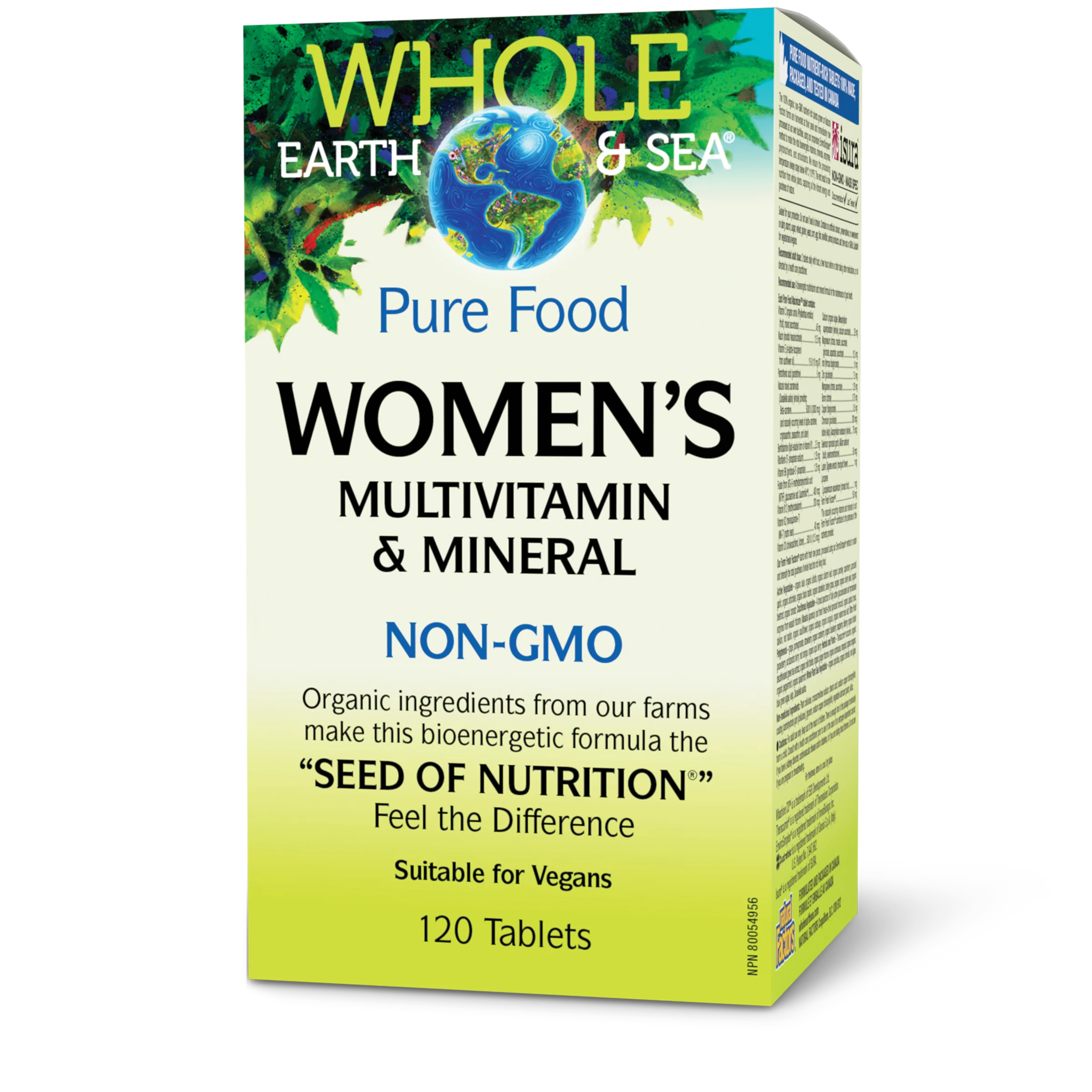 Natural Factors - Whole Earth & Sea Women's Multivitamin & Mineral