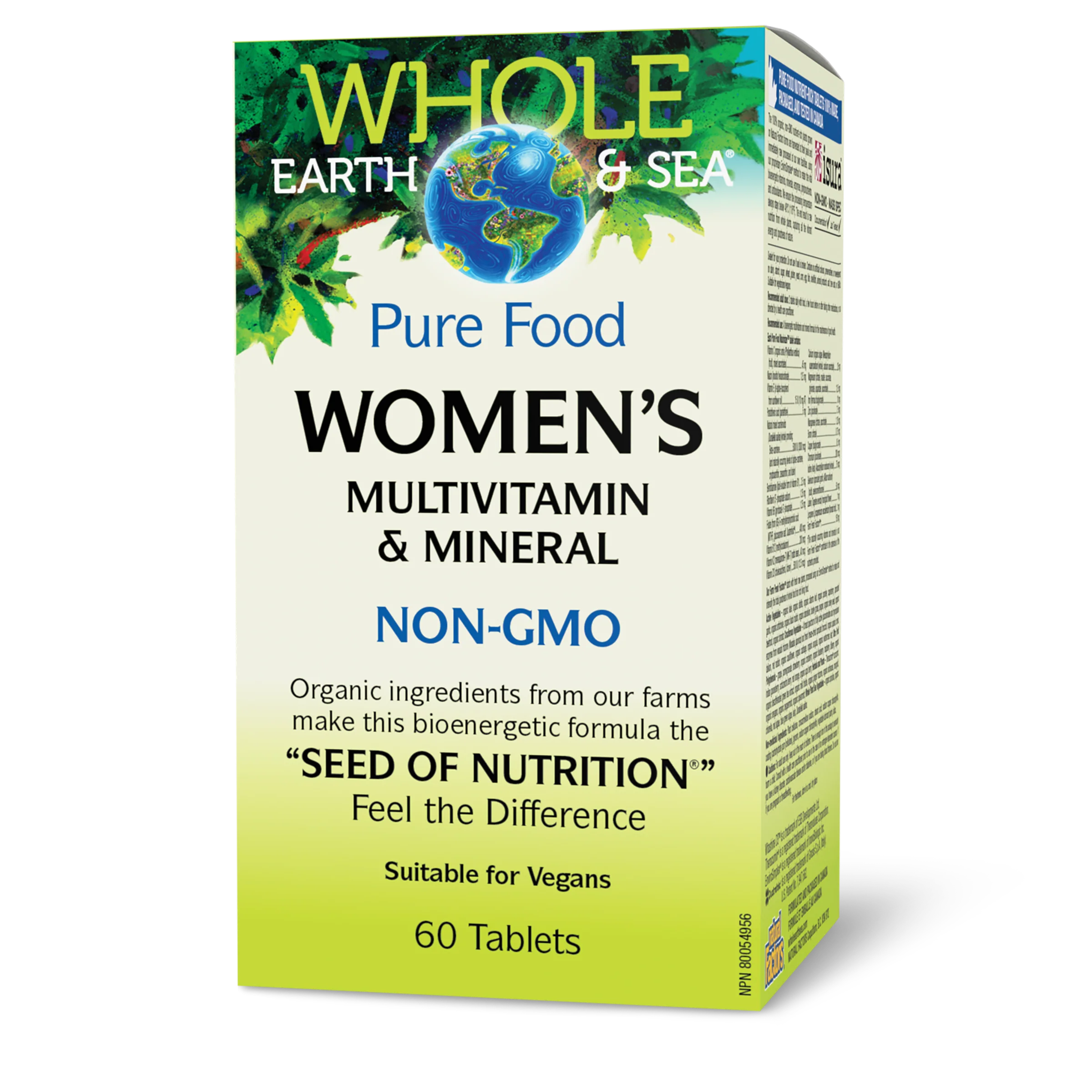 Natural Factors - Whole Earth & Sea Women's Multivitamin & Mineral - Image 2