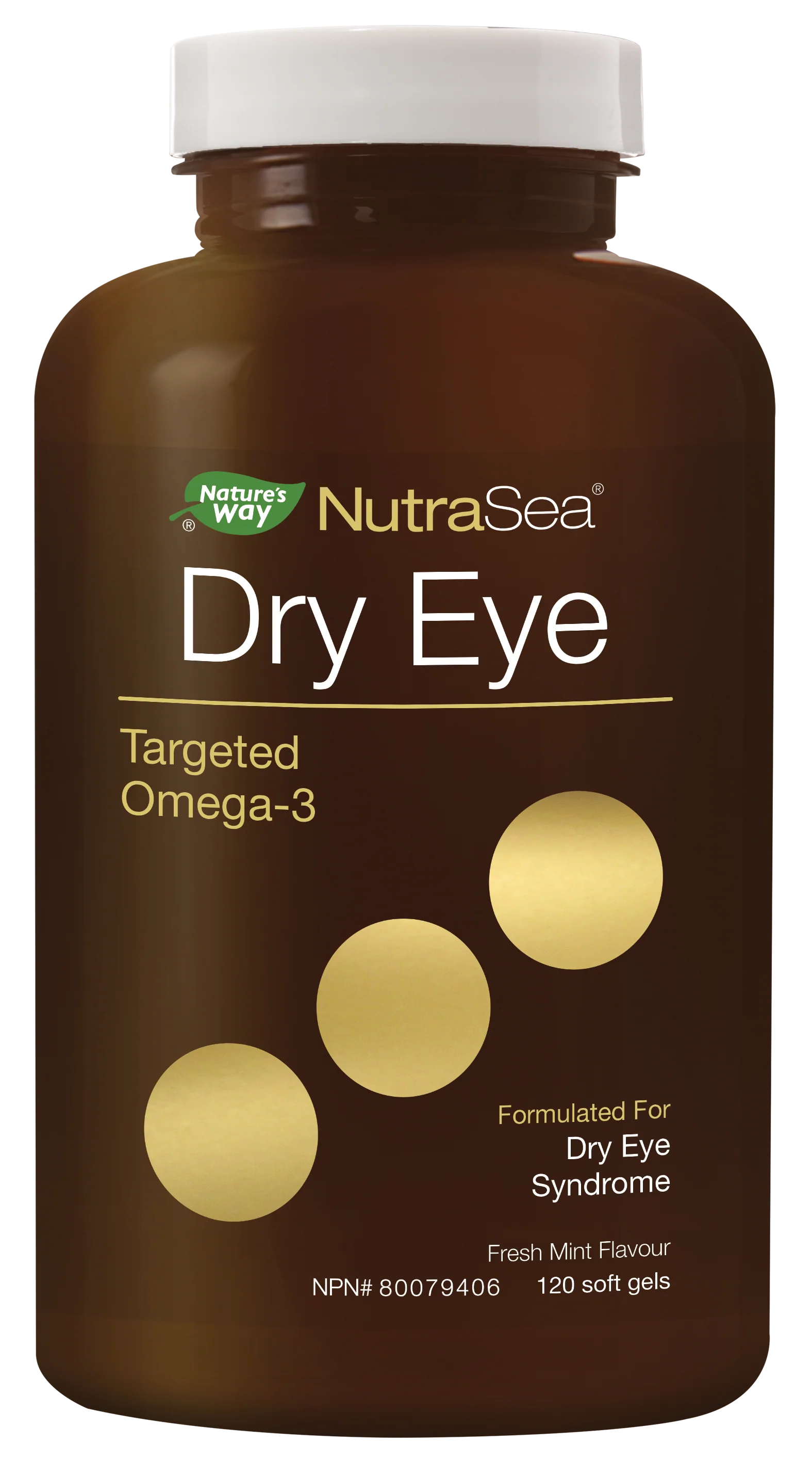 Nature's Way NutraSea Dry Eye Omega-3 120 Soft Gels
