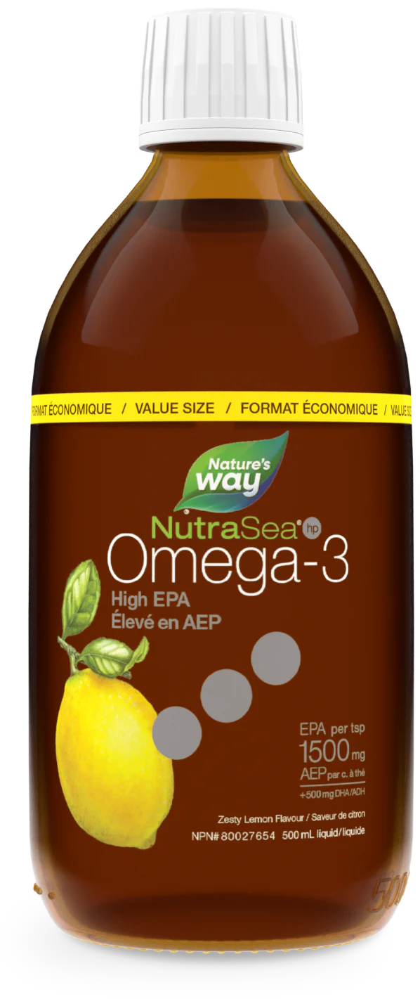Nature's Way - NutraSea HP Omega-3 High EPA- Lemon Flavour