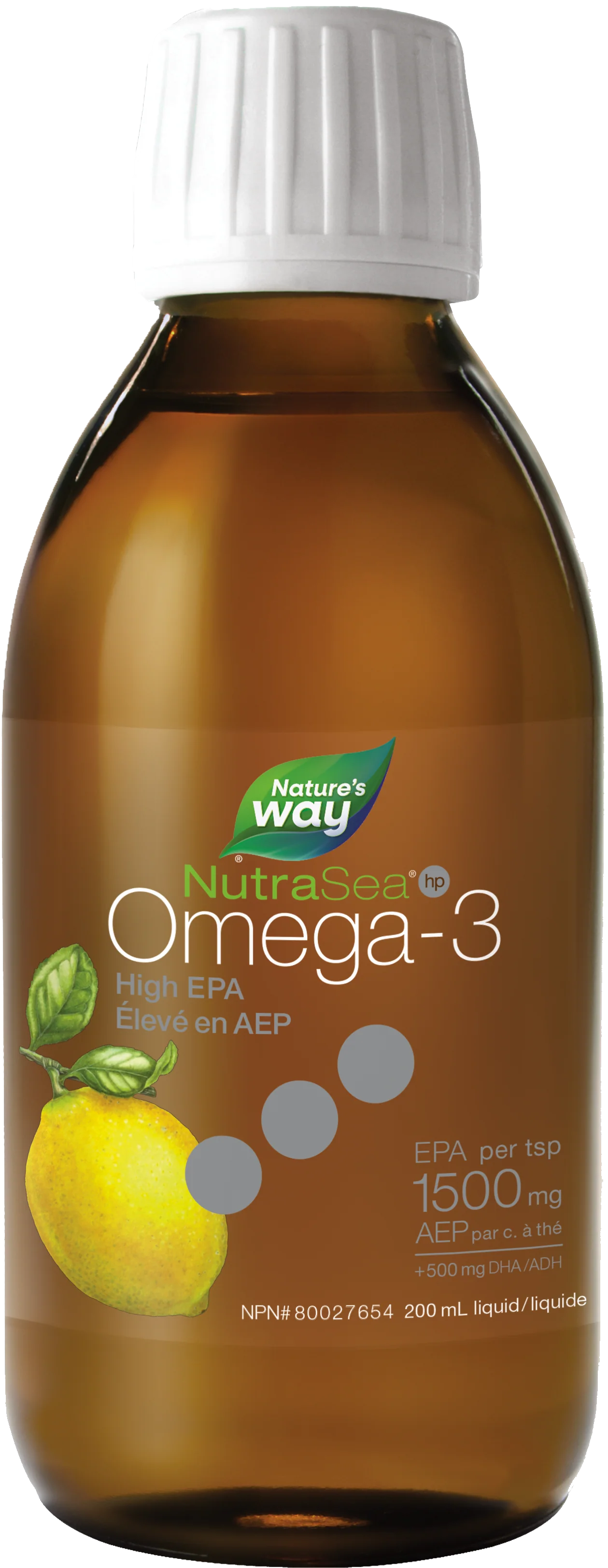 Nature's Way - NutraSea HP Omega-3 High EPA- Lemon Flavour - Image 2