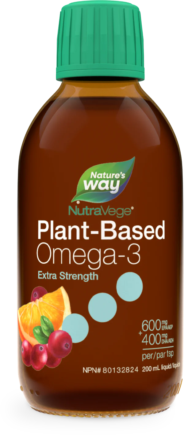 Nature's Way - Nutravege Omega-3 Plant - Cranberry Orange Flavour