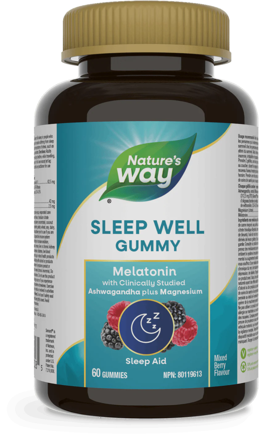 Nature's Way - Sleep Well Gummies - Mixed Berry Flavour