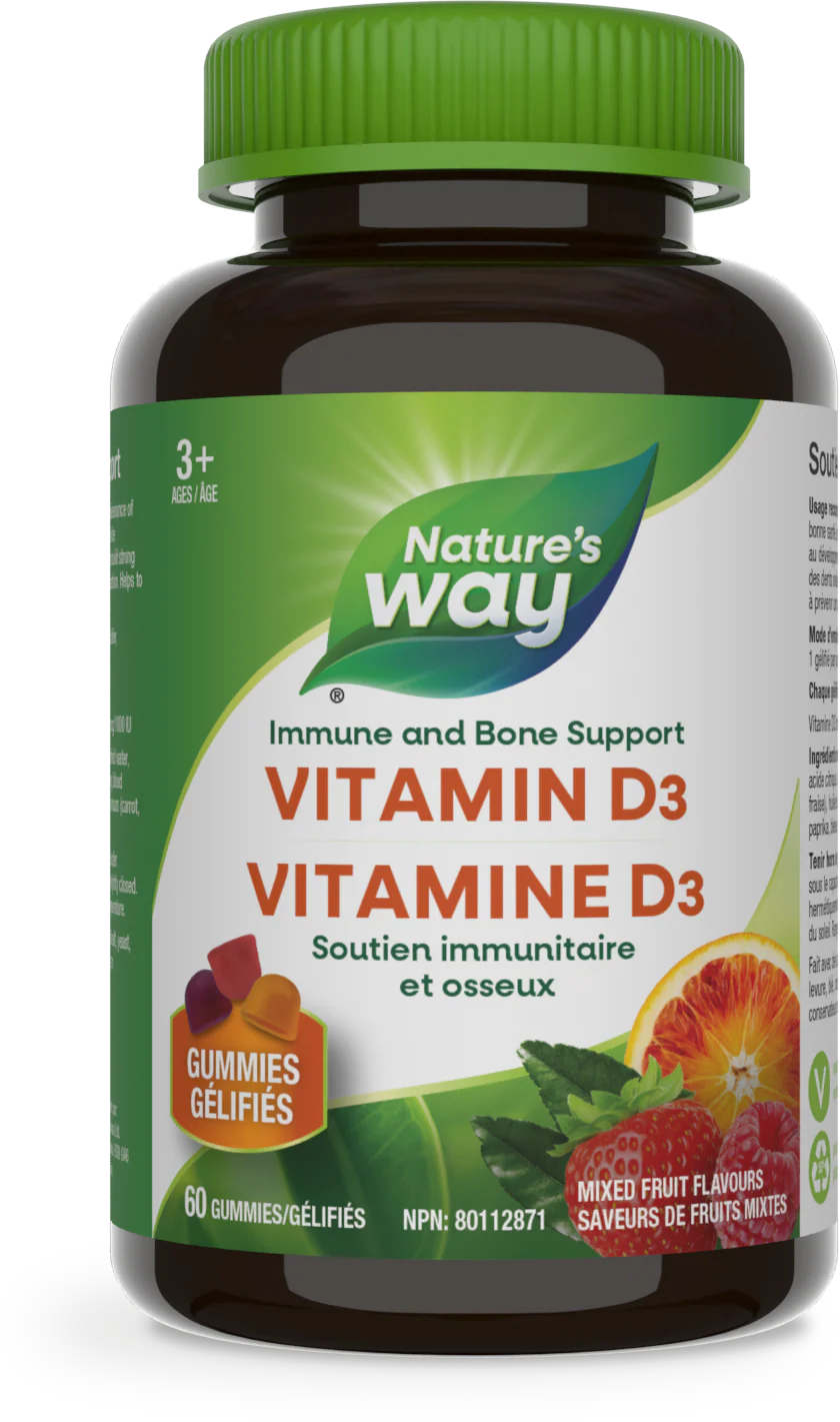 Nature's Way - Vitamin D3 Gummies - 1000IU