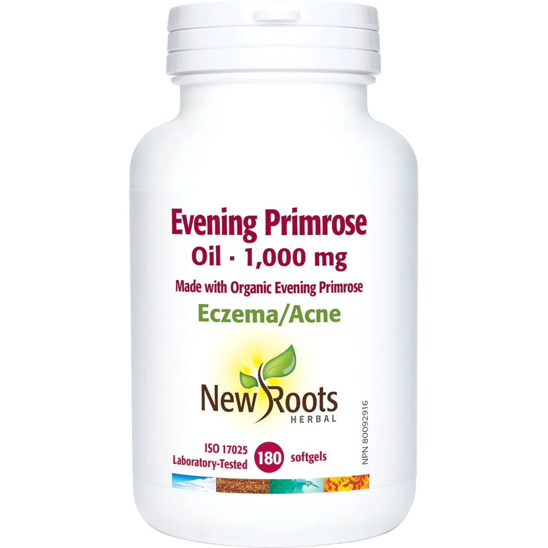 New Roots Herbal - Evening Primrose Oil - 1000 mg