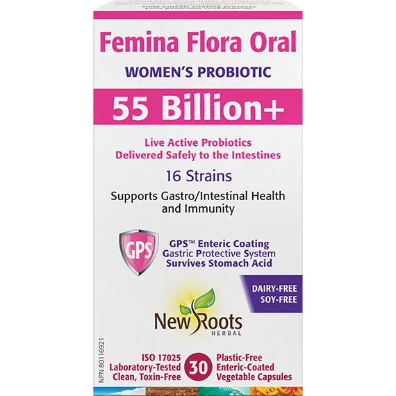 New Roots Herbal - Femina Flora Oral 55Billion