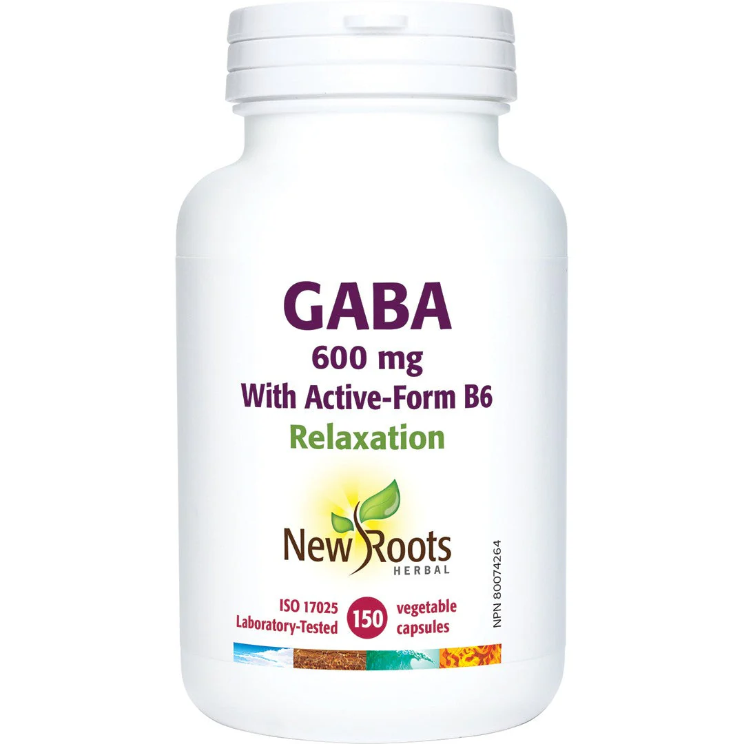 New Roots Herbal - GABA - 600 mg