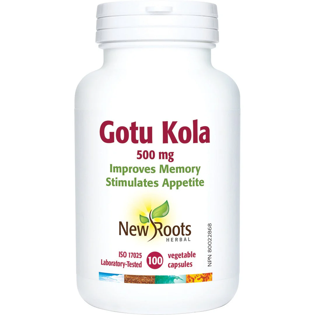 New Roots Herbal - Gotu Kola - 500 mg