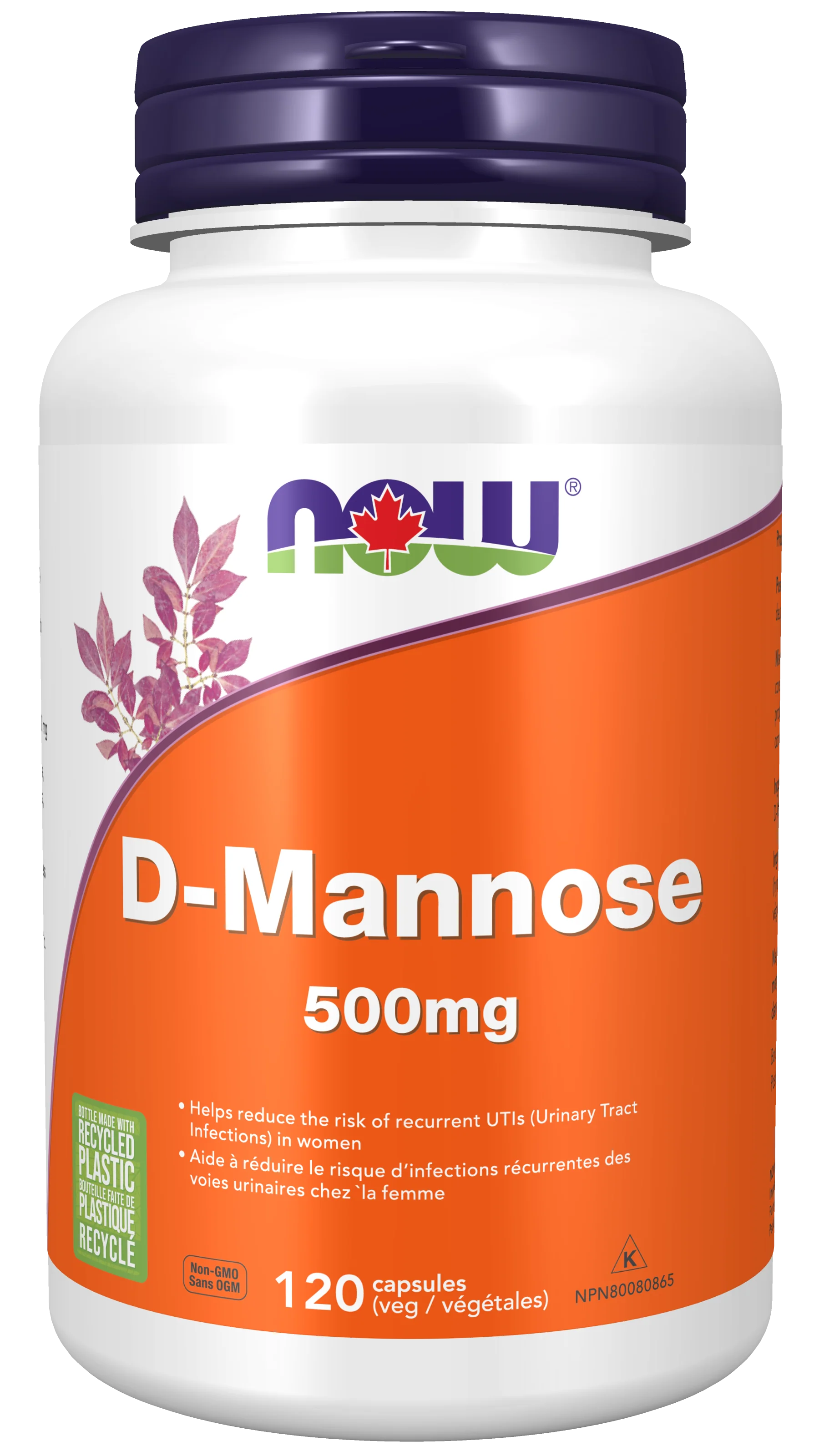 NOW - D-Mannose - 500 mg