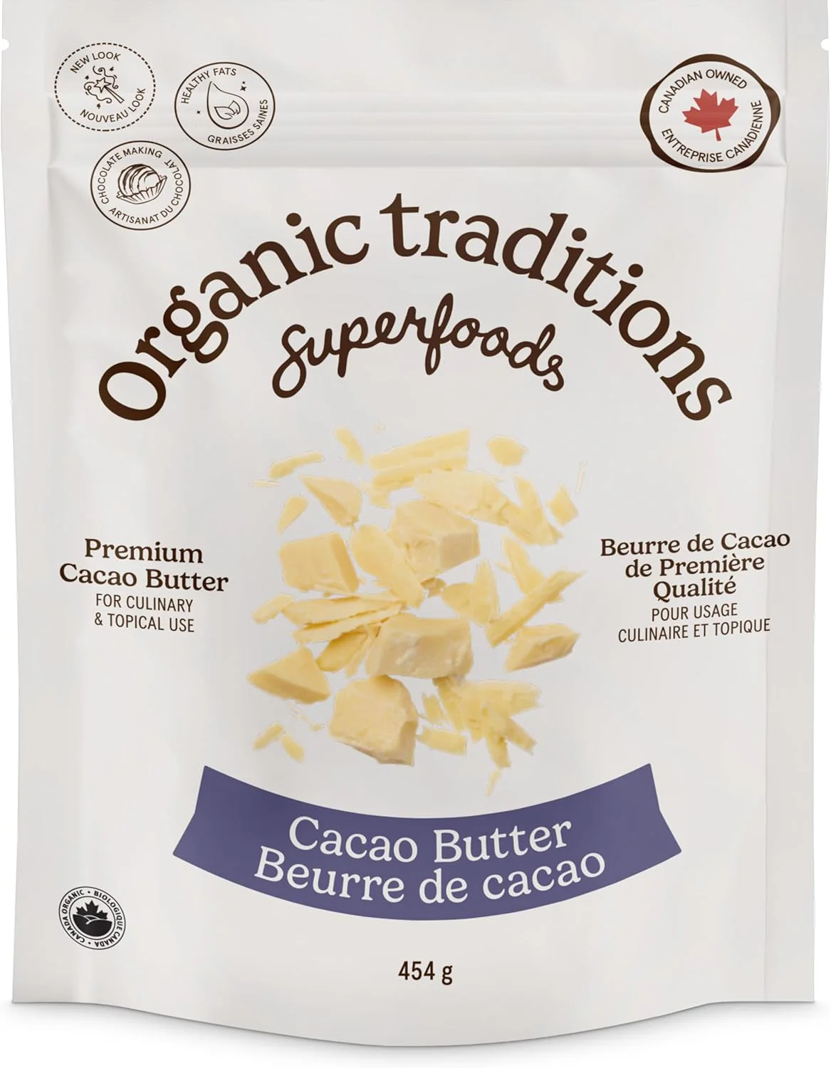 Organic Traditions - Cacao Butter