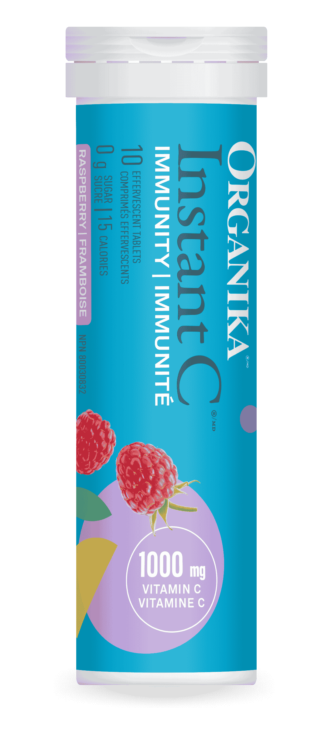 Organika - Instant C Effervescent Raspberry