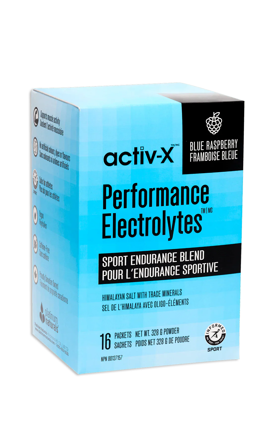 Platinum - activ-X Performance Electrolytes - 16 Packets ** - Image 3