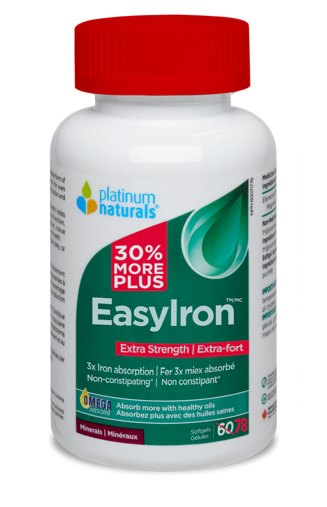 Platinum Naturals - EasyIron Extra Strength - Bonus