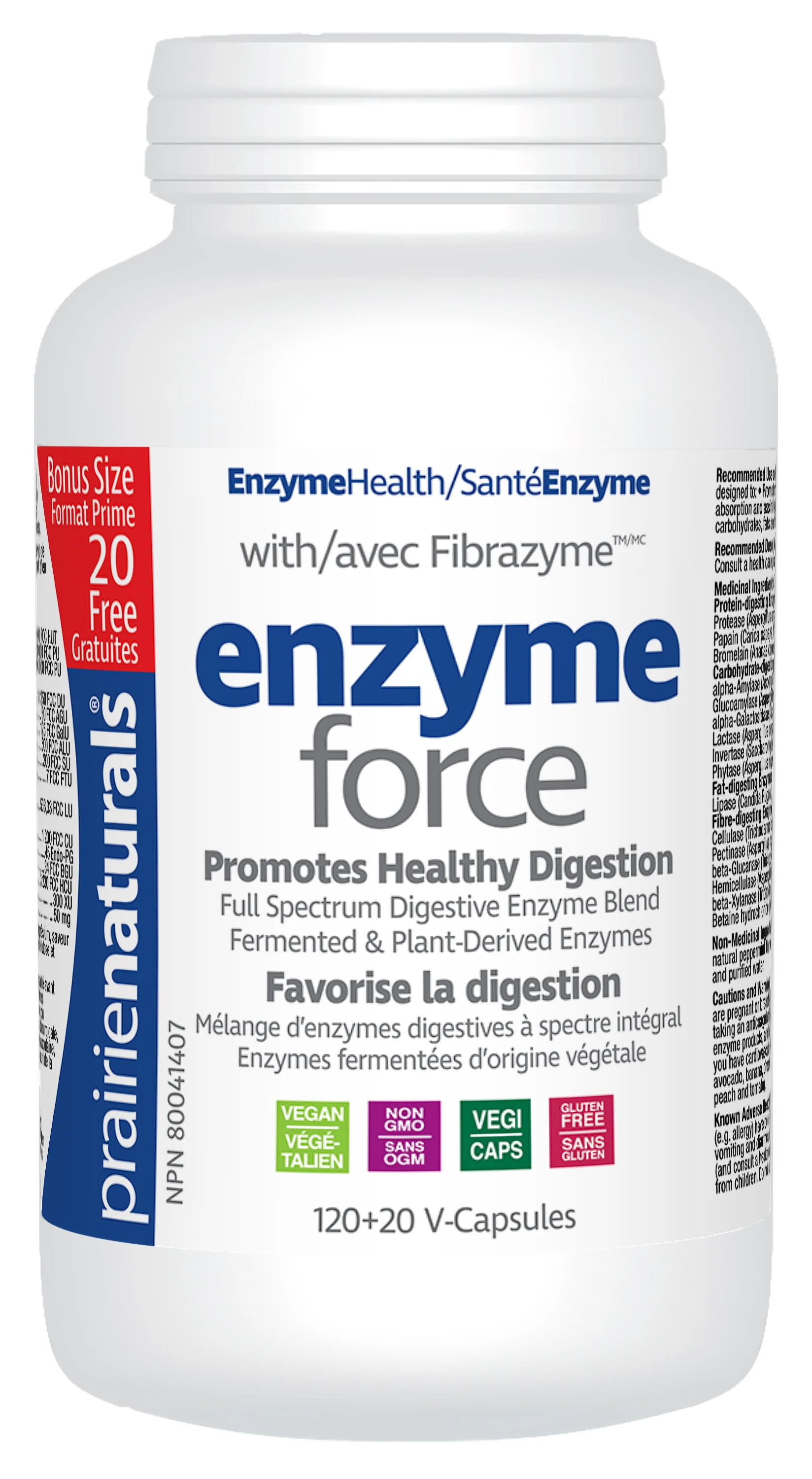 Prairie Naturals - Enzyme Force - Bonus Size - Image 2