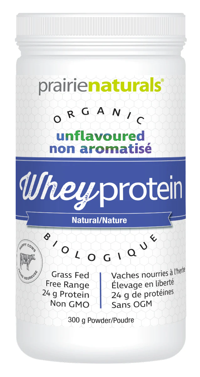 Prairie Naturals - Grass Fed Organic Whey Protein Unflavoured