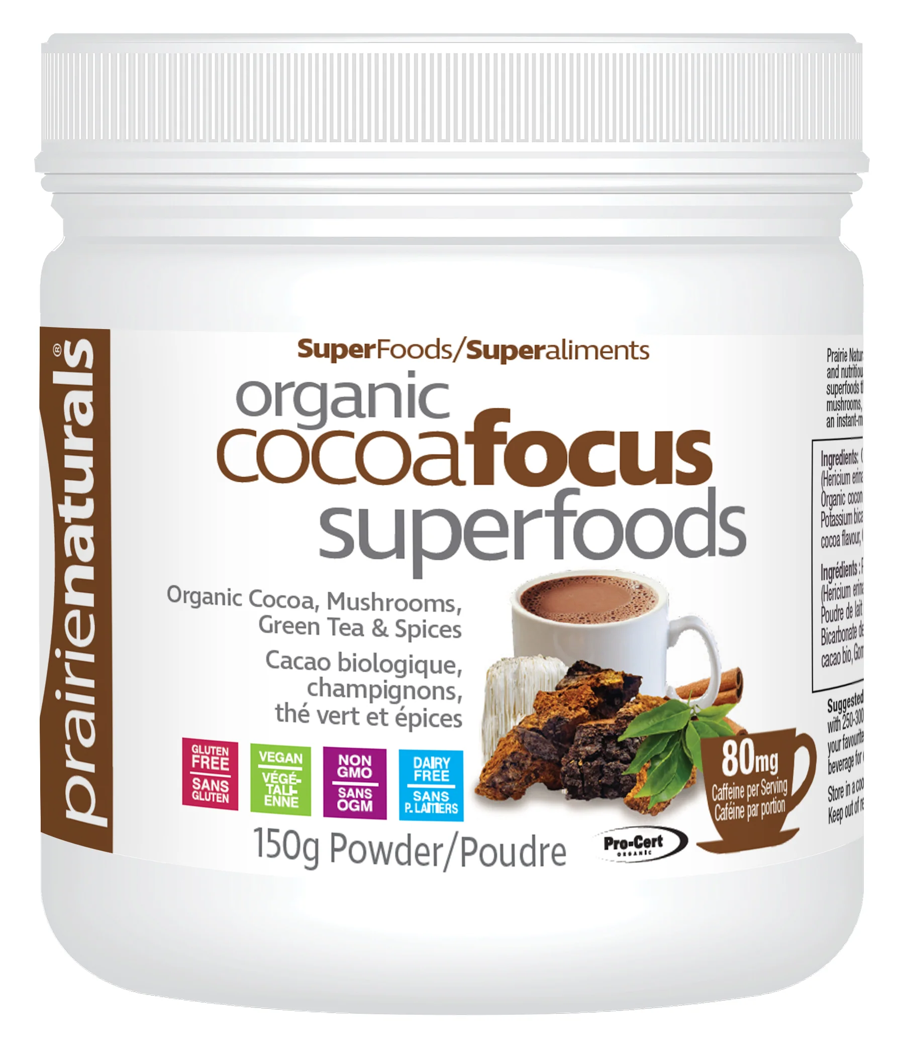 Prairie Naturals - Organic CocoaFocus Superfoods* - Image 2