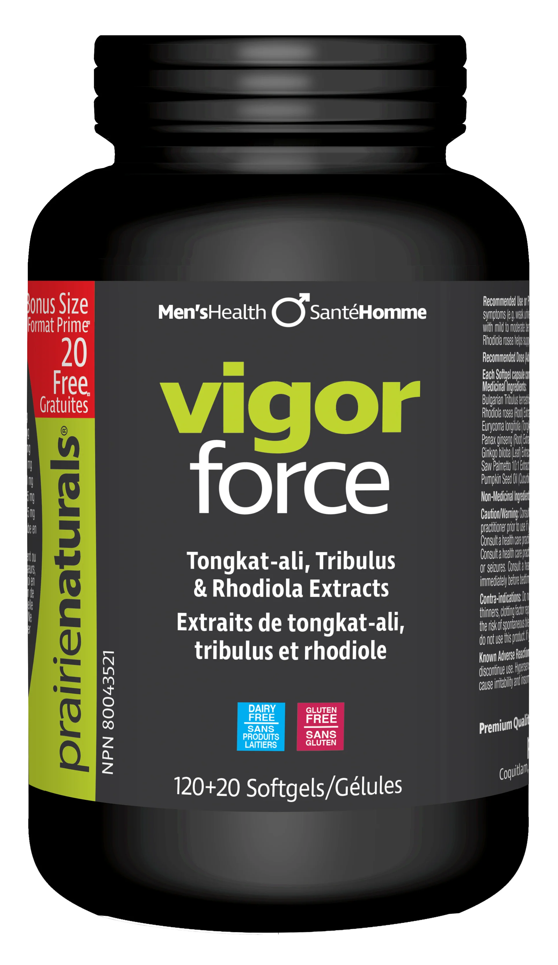 Prairie Naturals - Vigor Force - Bonus Size - Image 2