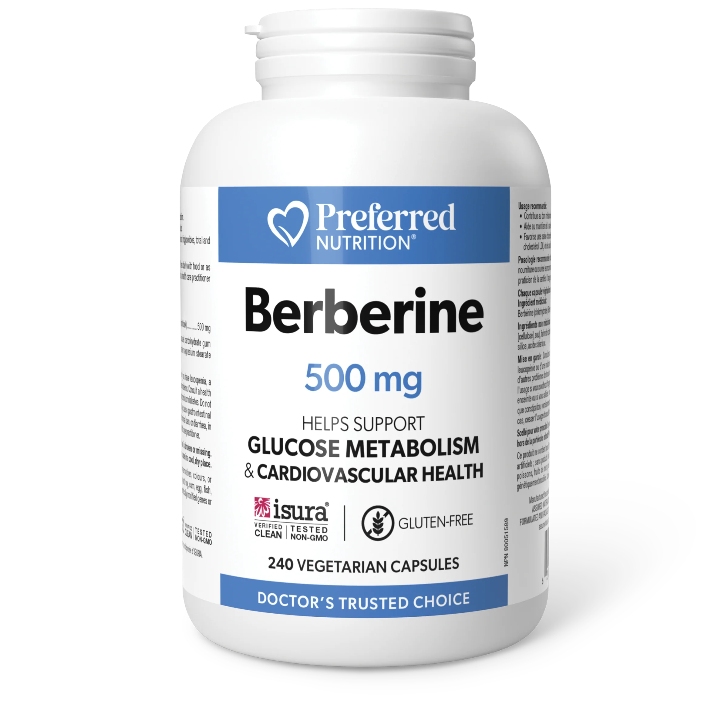 Preferred Nutrition - Berberine 500mg - Image 2