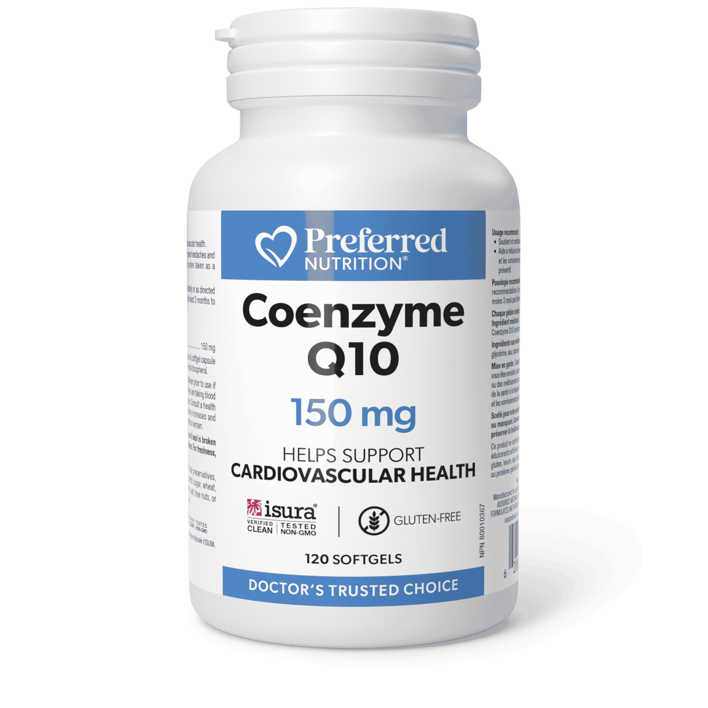 Preferred Nutrition - CoEnzyme Q10 150mg