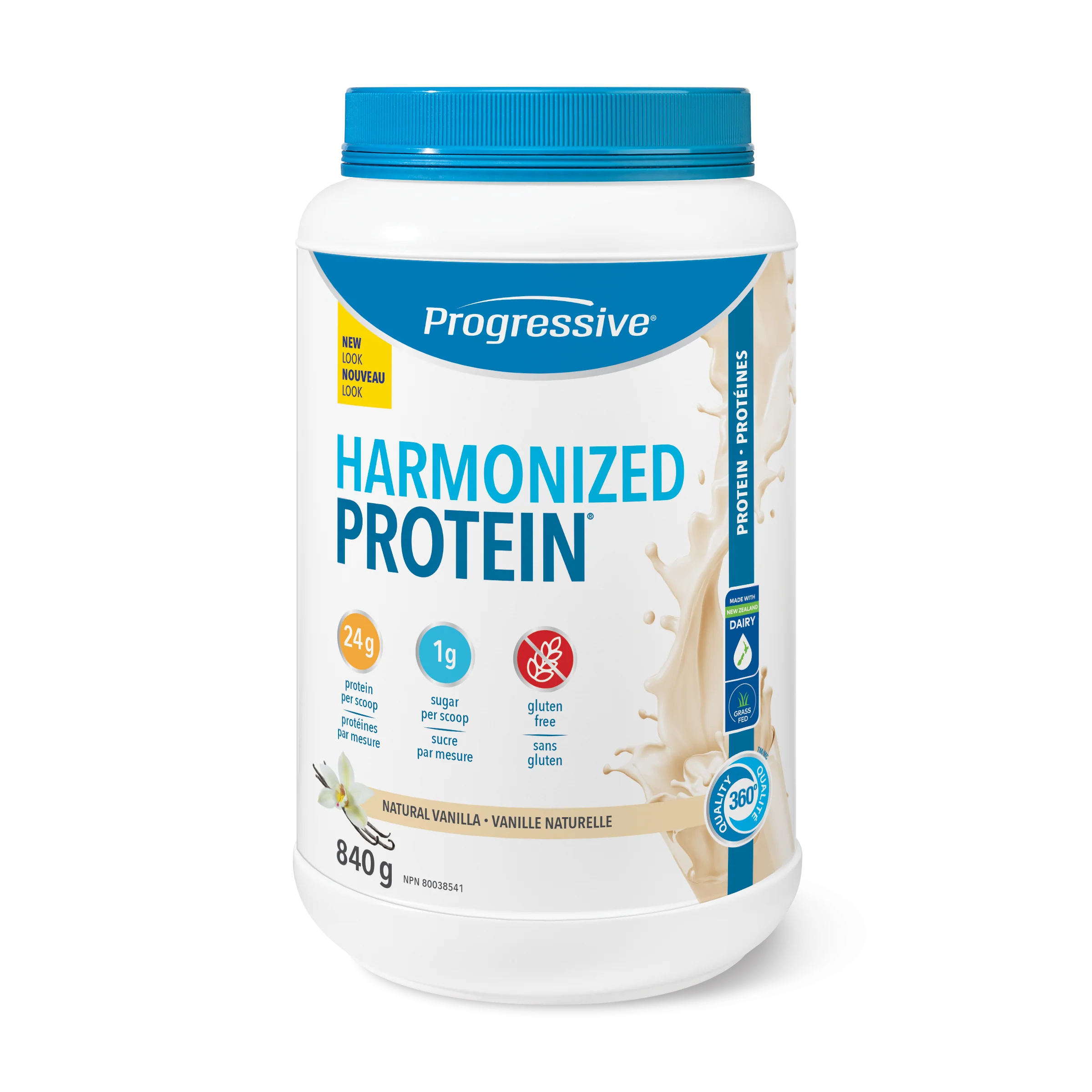 Progressive - Harmonized Protein - Natural Vanilla Flavour